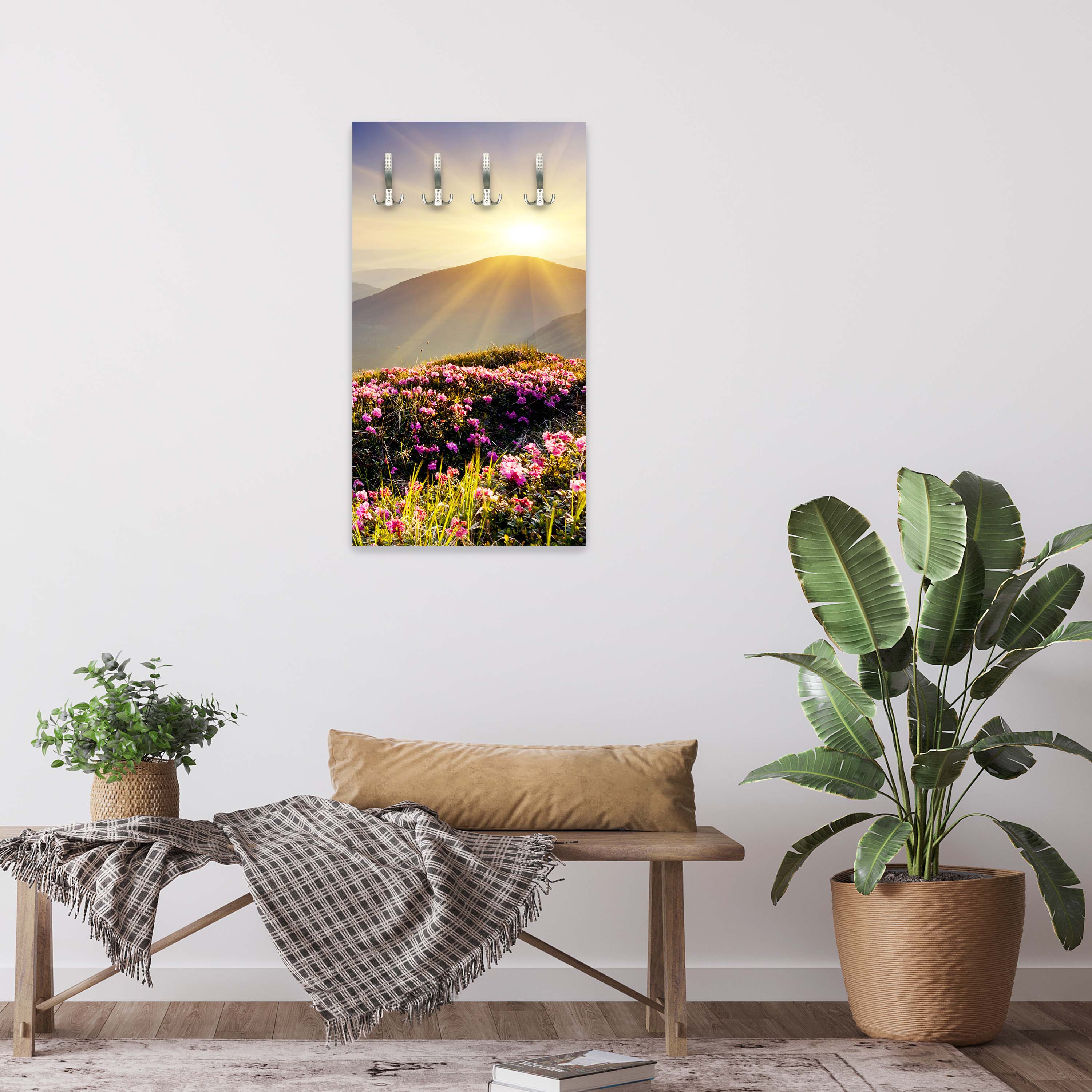 Garderobe Bergrücken im Sonnenlicht M0511 entdecken - Bild 3 Garderobe Bergrücken im Sonnenlicht M0511 entdecken - Bild 3