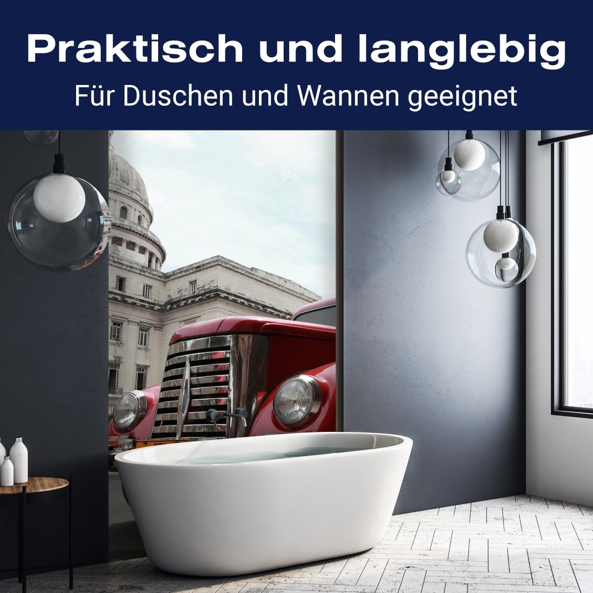 Duschwand Oldtimer M0513 entdecken - Bild 3 Duschwand Oldtimer M0513 entdecken - Bild 3