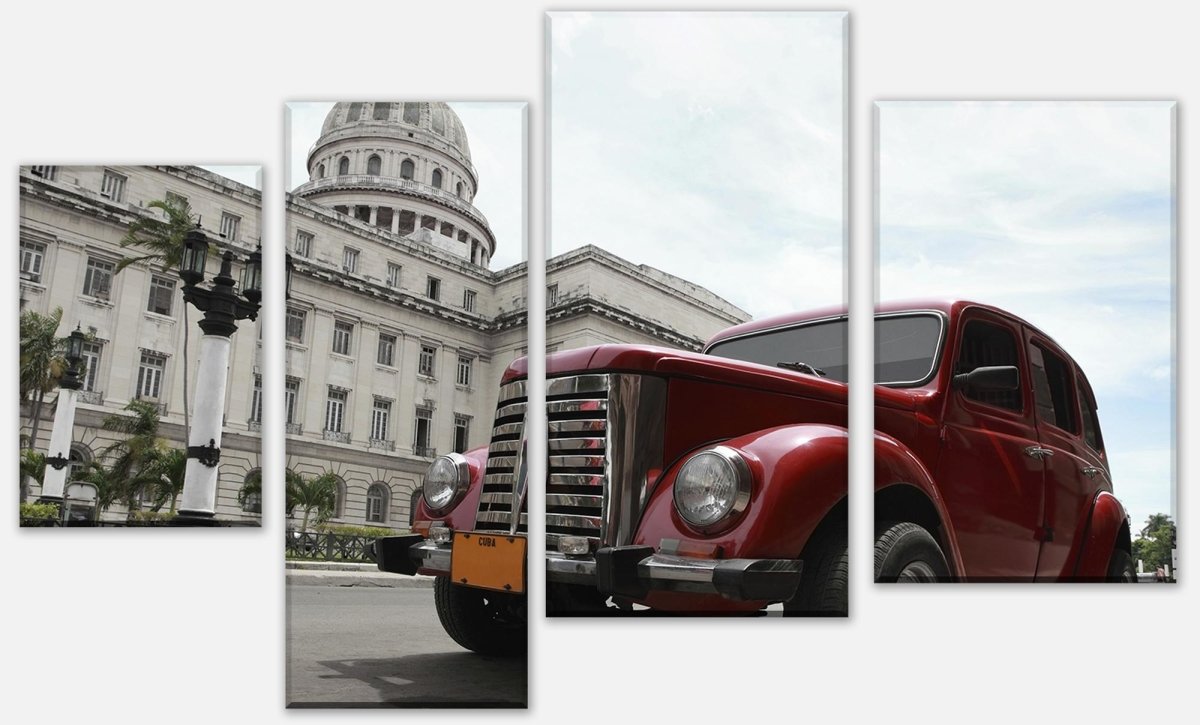 Leinwandbild Mehrteiler Oldtimer M0513 Leinwandbild Mehrteiler Oldtimer M0513