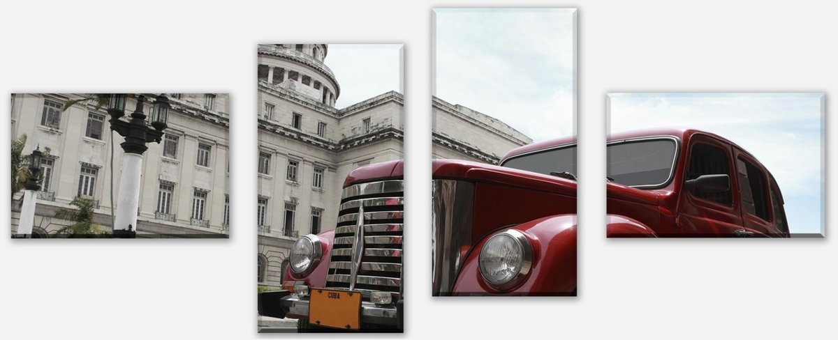 Leinwandbild Mehrteiler Oldtimer M0513 Leinwandbild Mehrteiler Oldtimer M0513