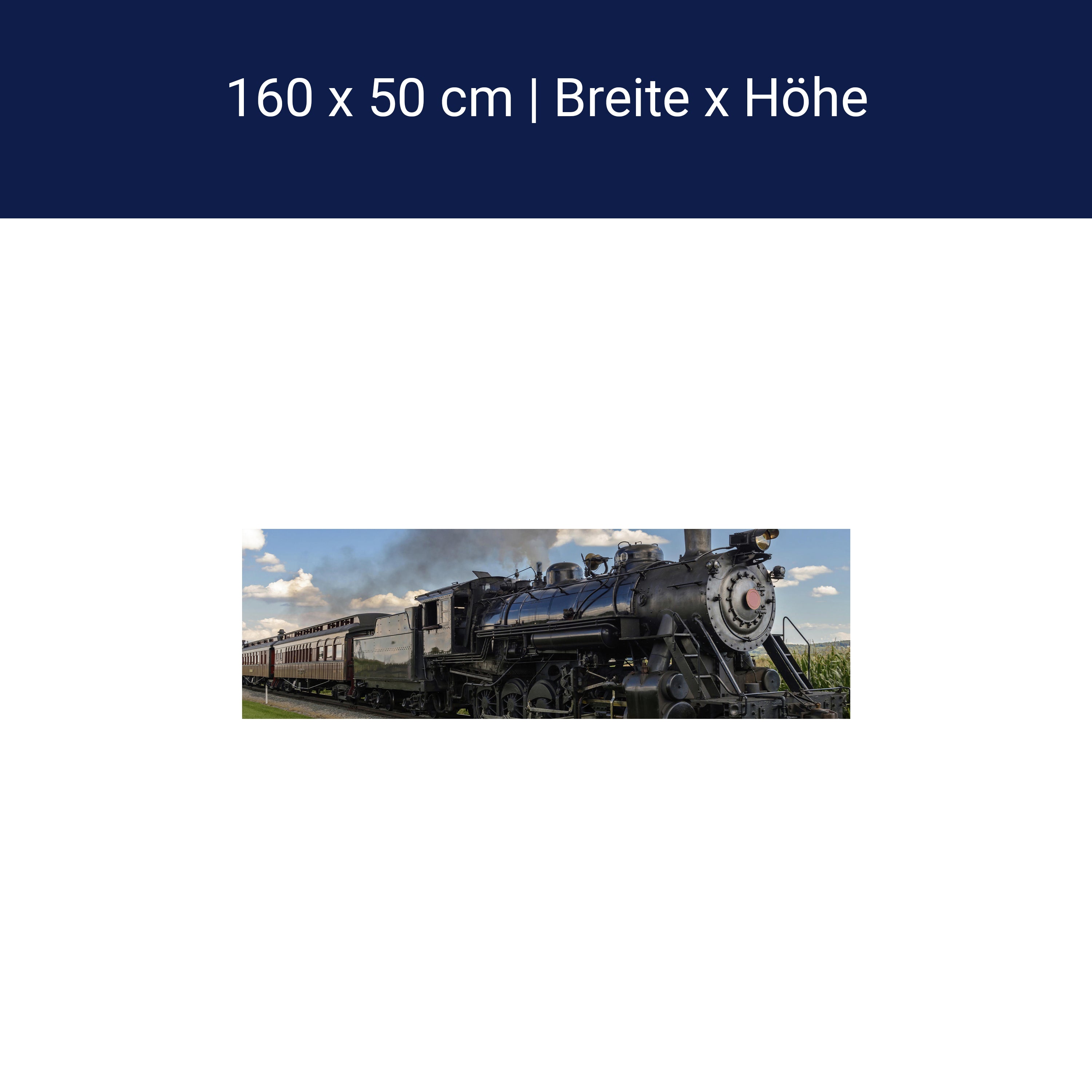 Küchenrückwand Alte Dampflock M0516 Küchenrückwand Alte Dampflock M0516