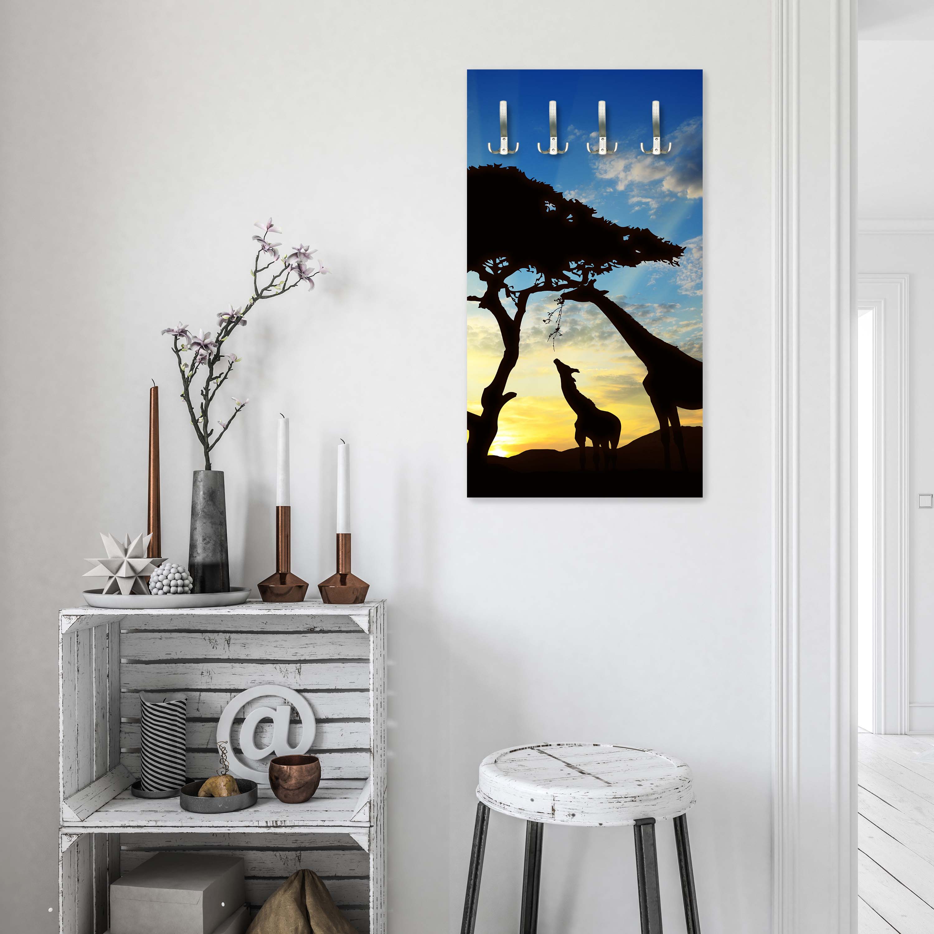 Garderobe Afrikanische Schatten M0521 entdecken - Bild 2 Garderobe Afrikanische Schatten M0521 entdecken - Bild 2