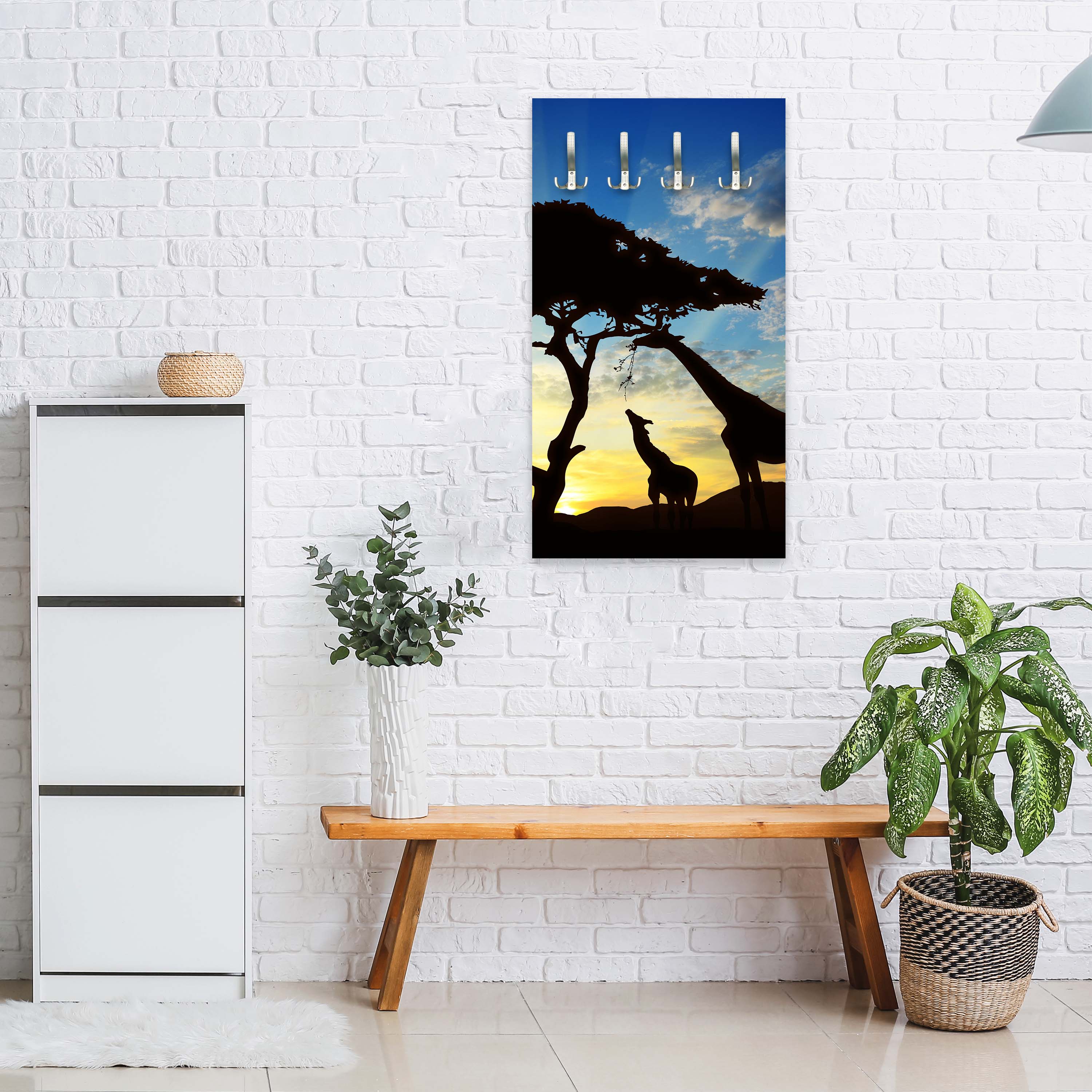 Garderobe Afrikanische Schatten M0521 entdecken - Bild 5 Garderobe Afrikanische Schatten M0521 entdecken - Bild 5