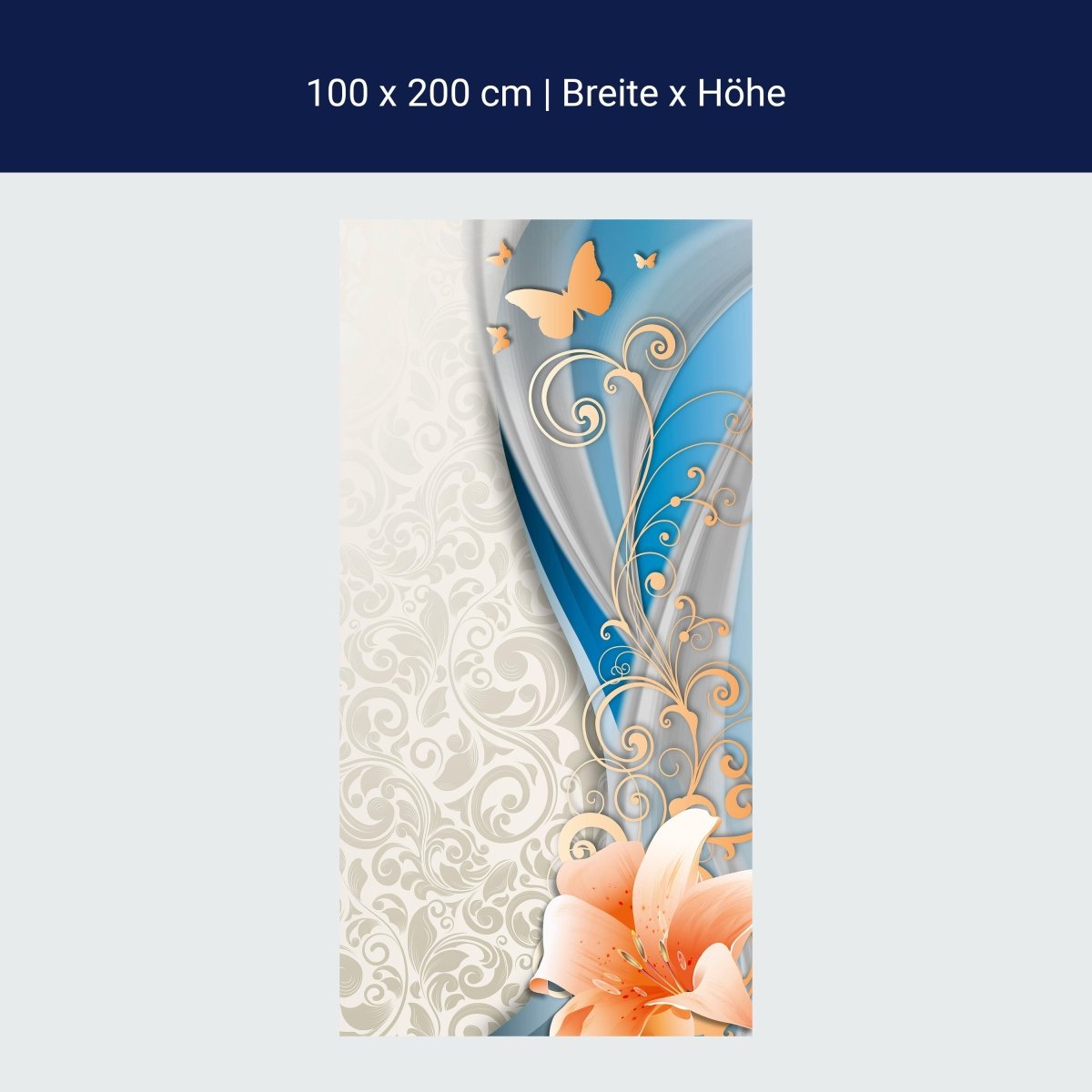 Duschwand Lilientraum Lilie M0523 Duschwand Lilientraum Lilie M0523