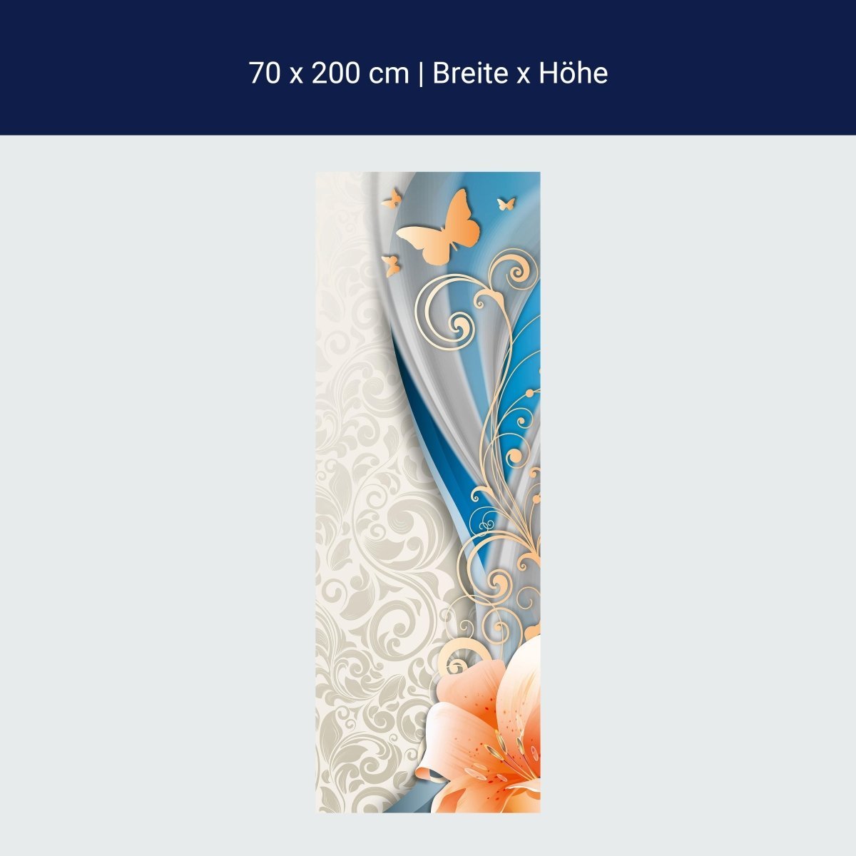 Duschwand Lilientraum Lilie M0523 Duschwand Lilientraum Lilie M0523