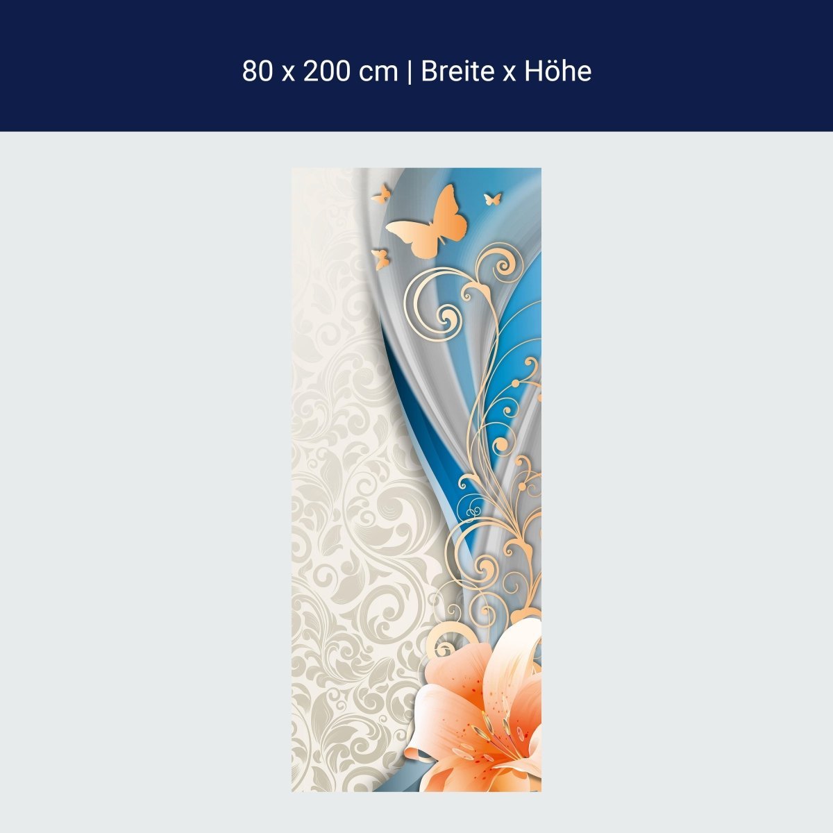 Duschwand Lilientraum Lilie M0523 Duschwand Lilientraum Lilie M0523