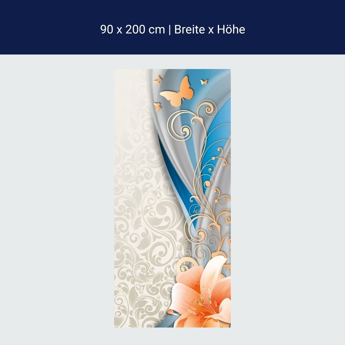 Duschwand Lilientraum Lilie M0523 Duschwand Lilientraum Lilie M0523