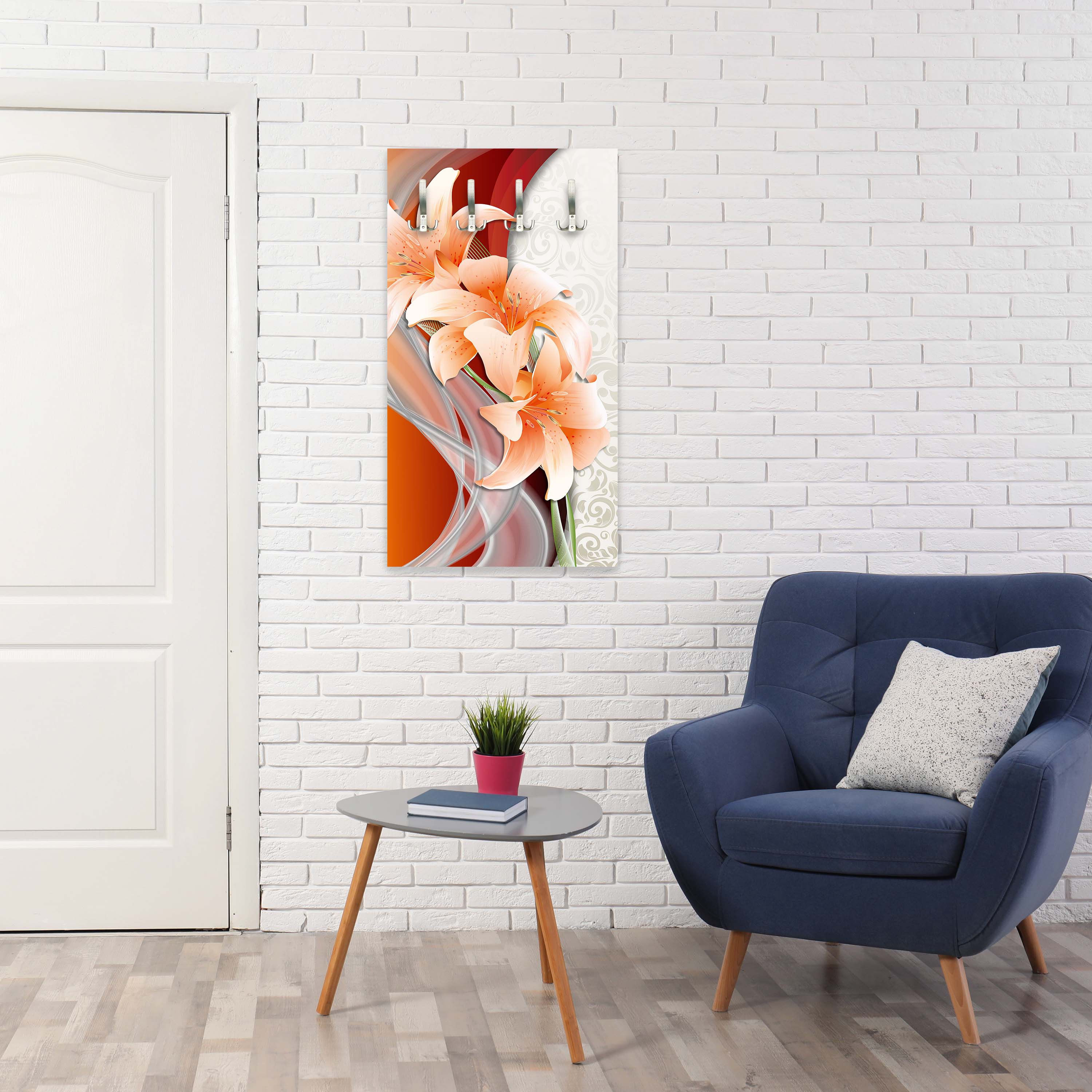 Garderobe Lilientraum Lilie M0523 entdecken - Bild 2 Garderobe Lilientraum Lilie M0523 entdecken - Bild 2