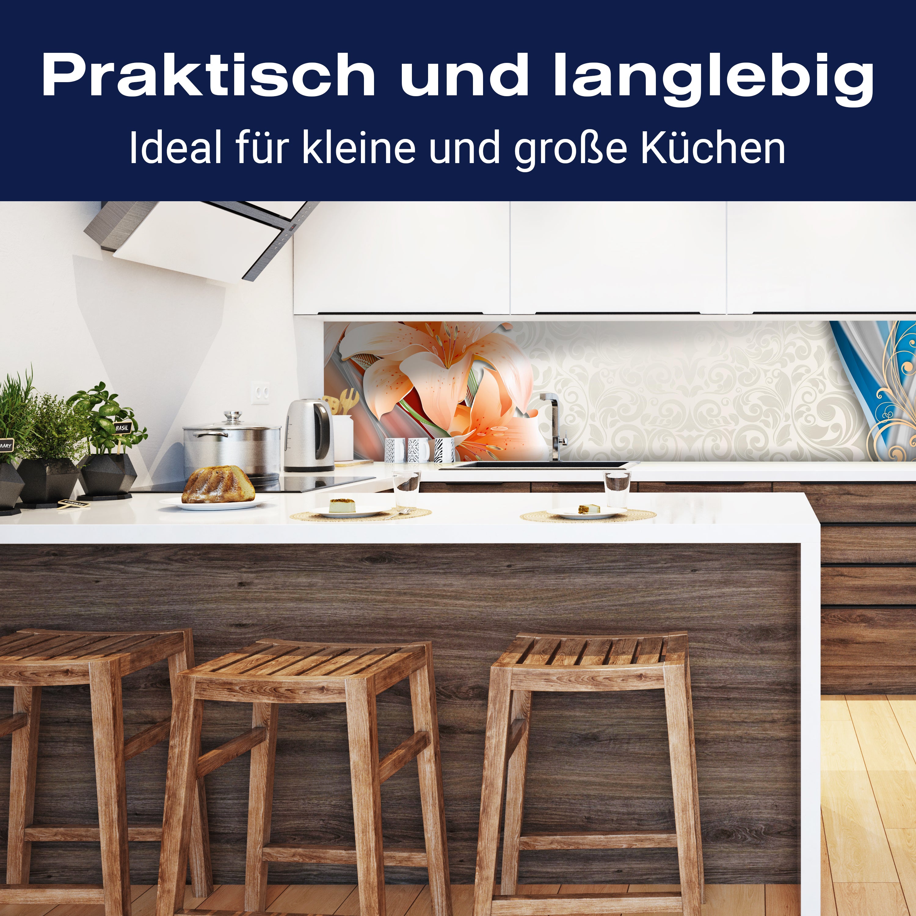 Küchenrückwand Lilientraum Lilie M0523 entdecken - Bild 3 Küchenrückwand Lilientraum Lilie M0523 entdecken - Bild 3