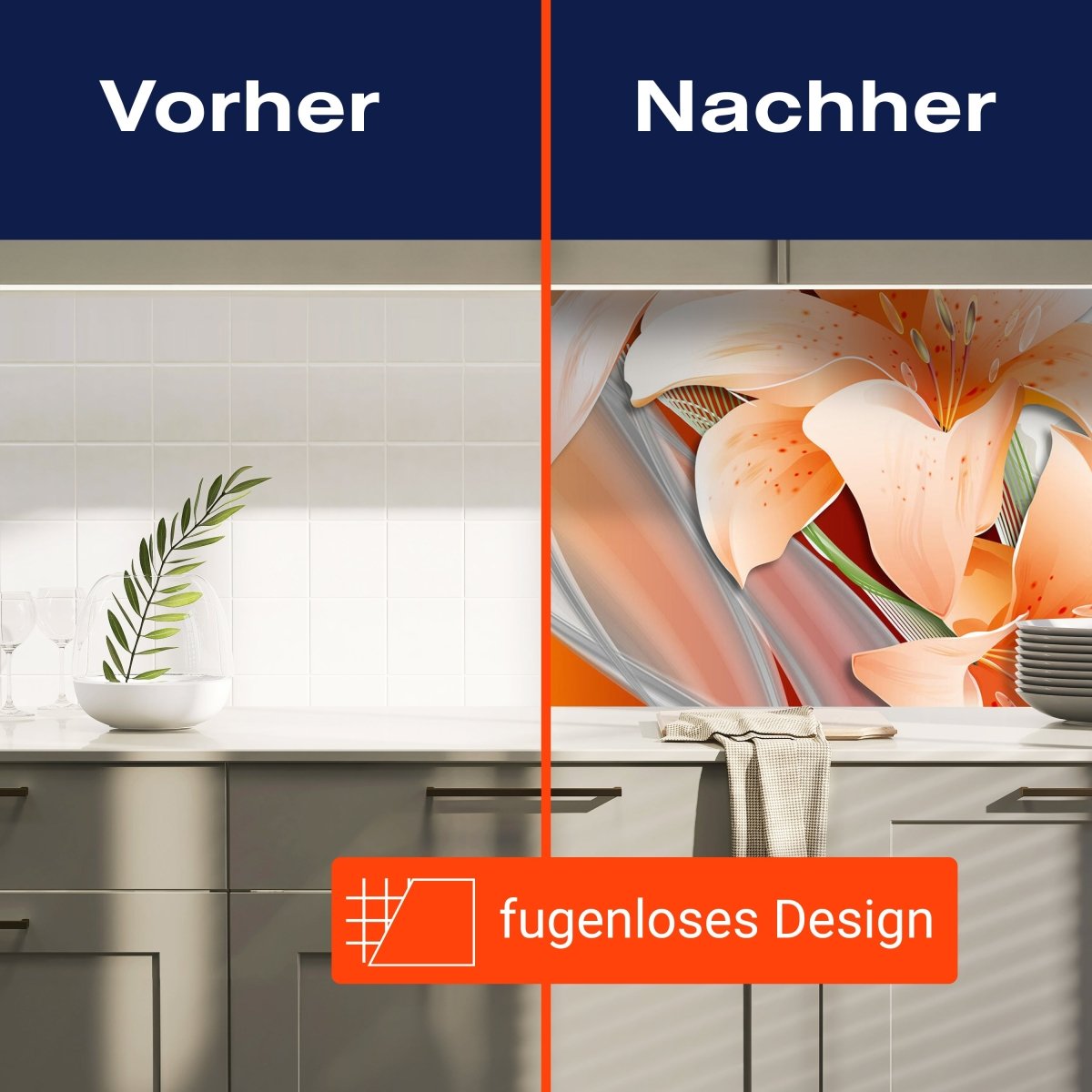 Küchenrückwand Lilientraum Lilie M0523 entdecken - Bild 9 Küchenrückwand Lilientraum Lilie M0523 entdecken - Bild 9