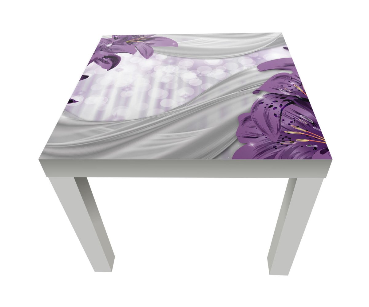 Beistelltisch Lilie Lila abstrakt M0526 entdecken - Bild 1 Beistelltisch Lilie Lila abstrakt M0526 entdecken - Bild 1