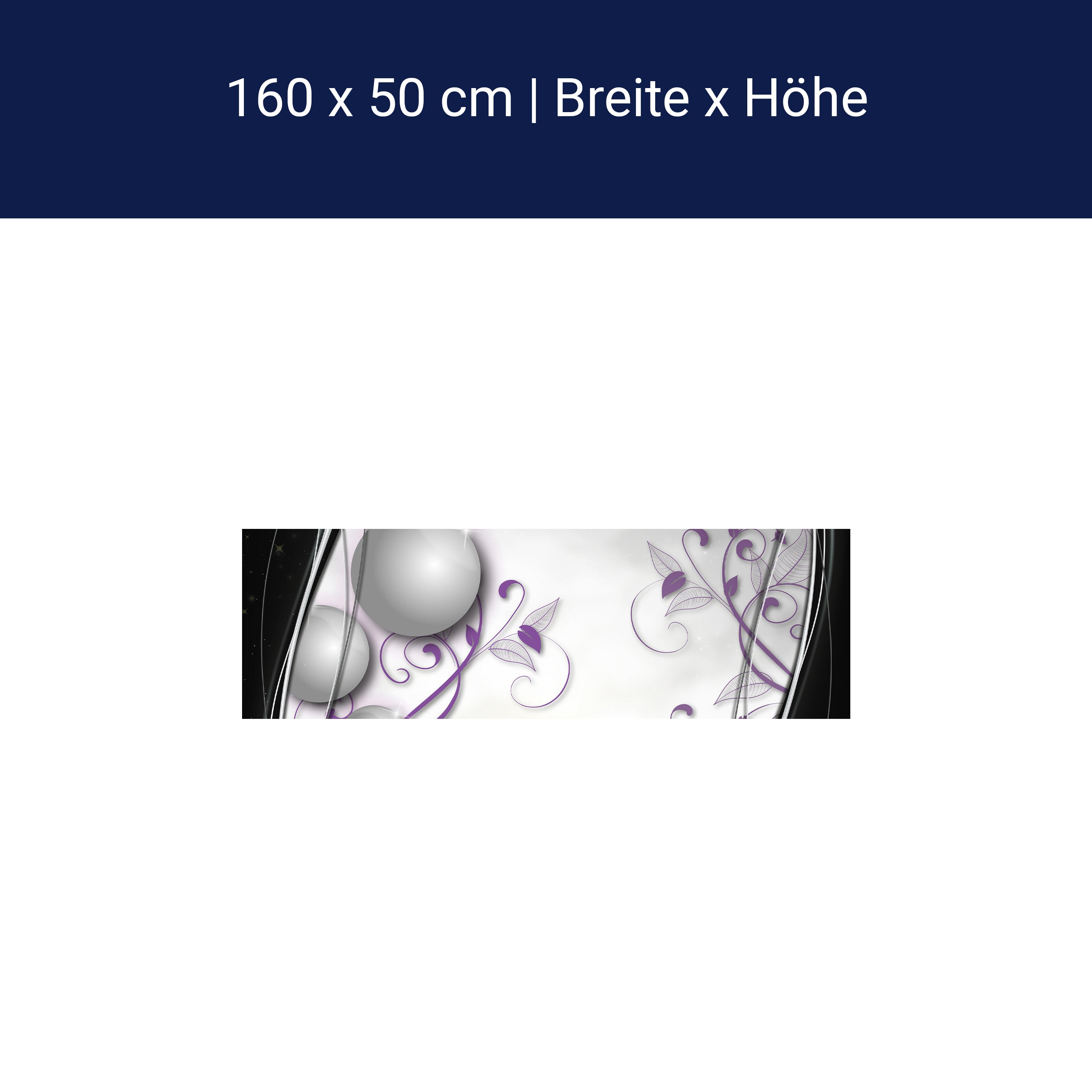 Küchenrückwand elegante Kugeln abstrakt M0527 Küchenrückwand elegante Kugeln abstrakt M0527