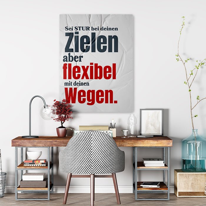 Leinwandbild Flexible Wege Hochformat M0527 kaufen - Bild 2 Leinwandbild Flexible Wege Hochformat M0527 kaufen - Bild 2