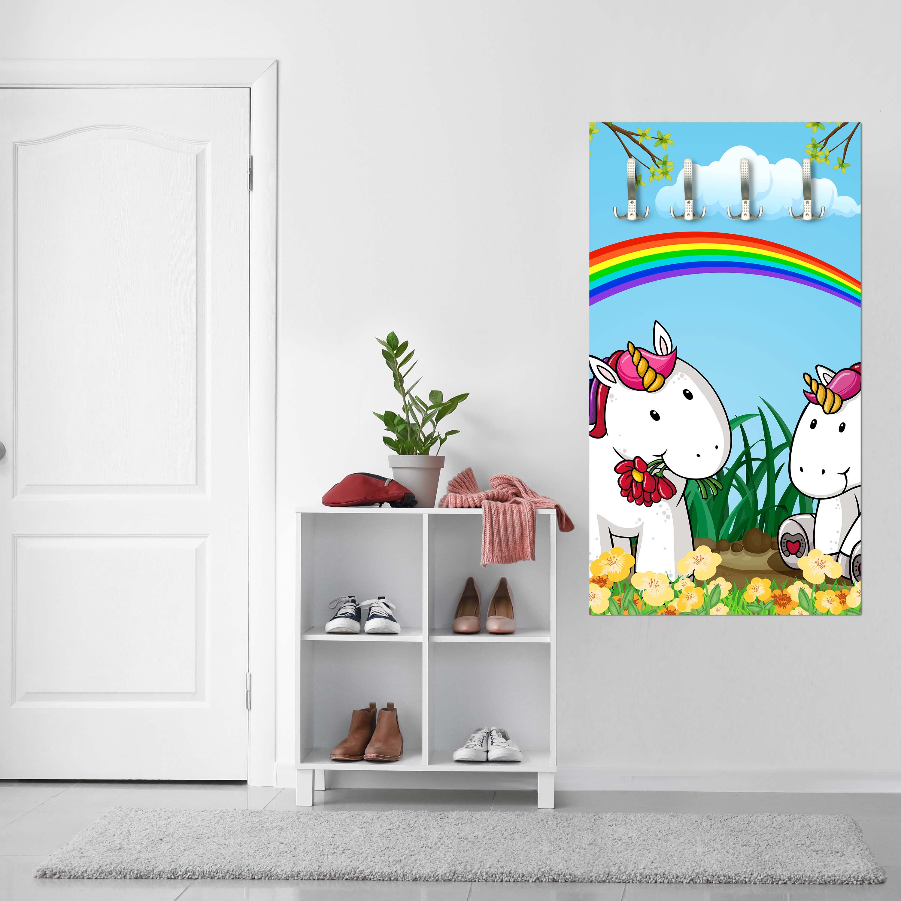Garderobe Einhörner M0529 entdecken - Bild 6 Garderobe Einhörner M0529 entdecken - Bild 6
