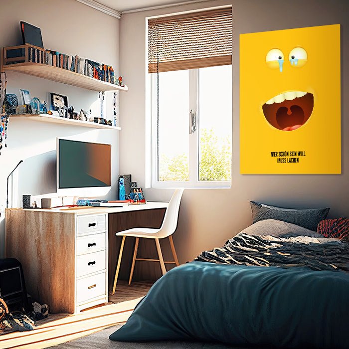 Leinwandbild Wer schön sein will Hochformat M0529 kaufen - Bild 2 Leinwandbild Wer schön sein will Hochformat M0529 kaufen - Bild 2