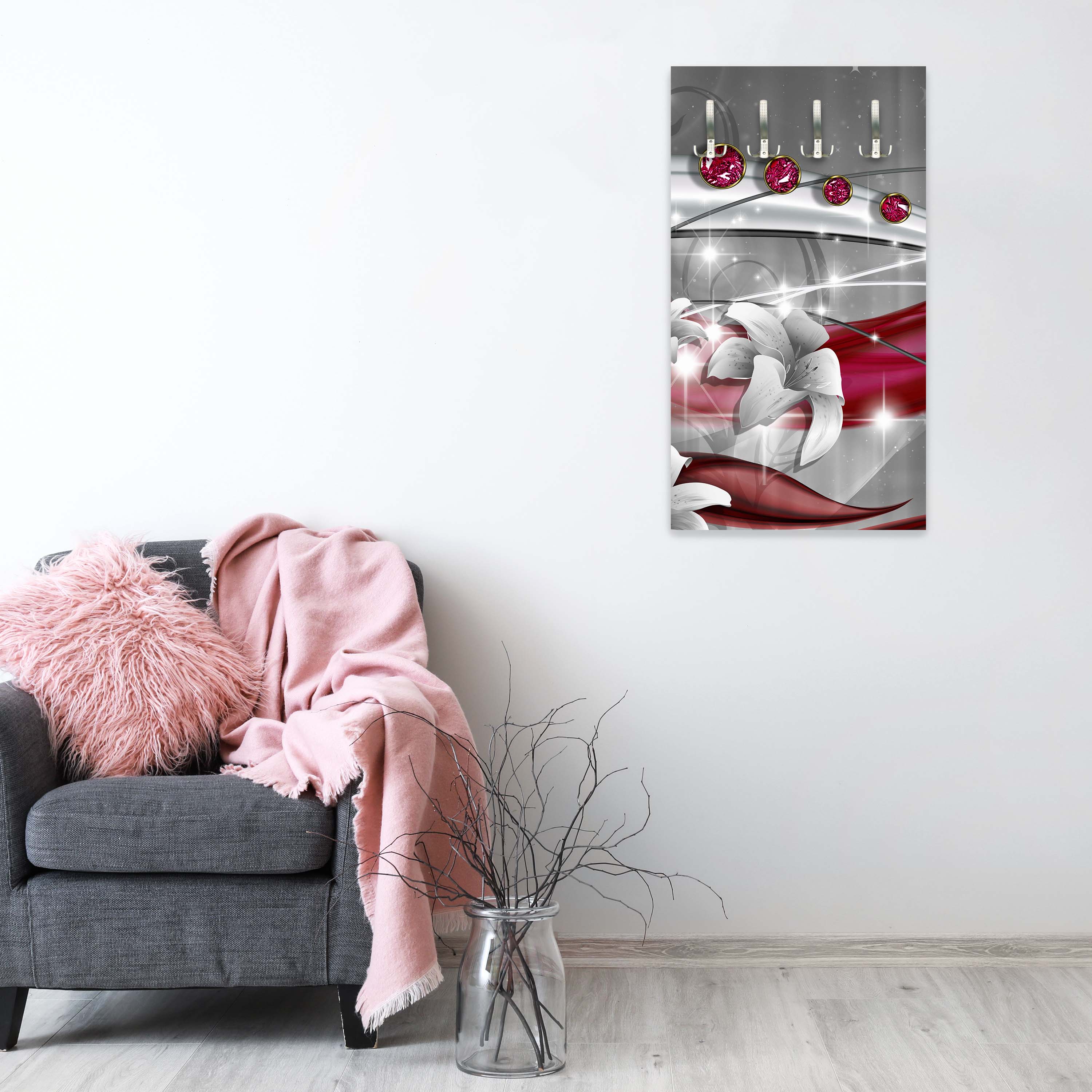 Garderobe Abstrakt Diamant Lilie M0530 entdecken - Bild 5 Garderobe Abstrakt Diamant Lilie M0530 entdecken - Bild 5