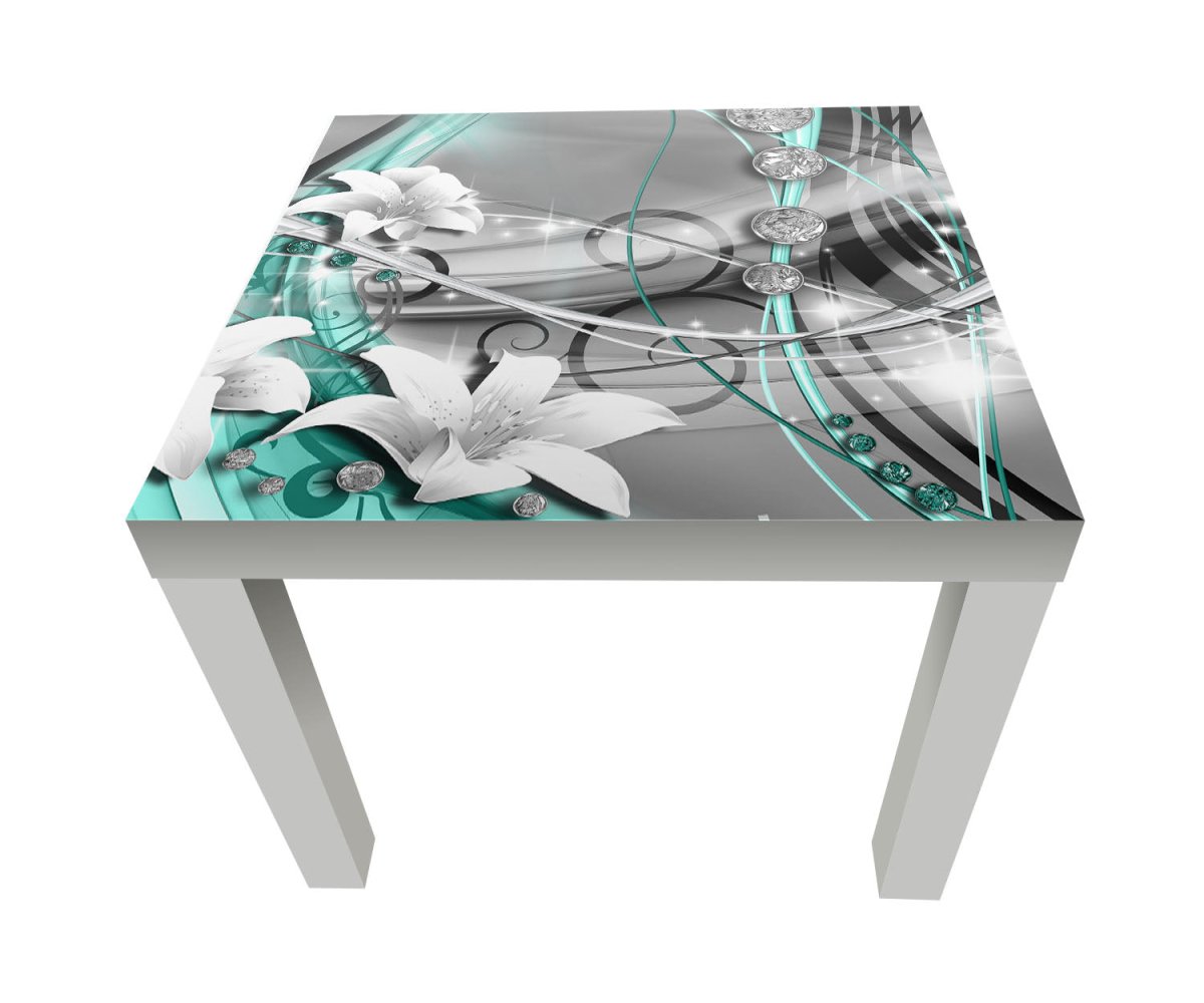Beistelltisch Diamant Lilie grün M0532 entdecken - Bild 1 Beistelltisch Diamant Lilie grün M0532 entdecken - Bild 1
