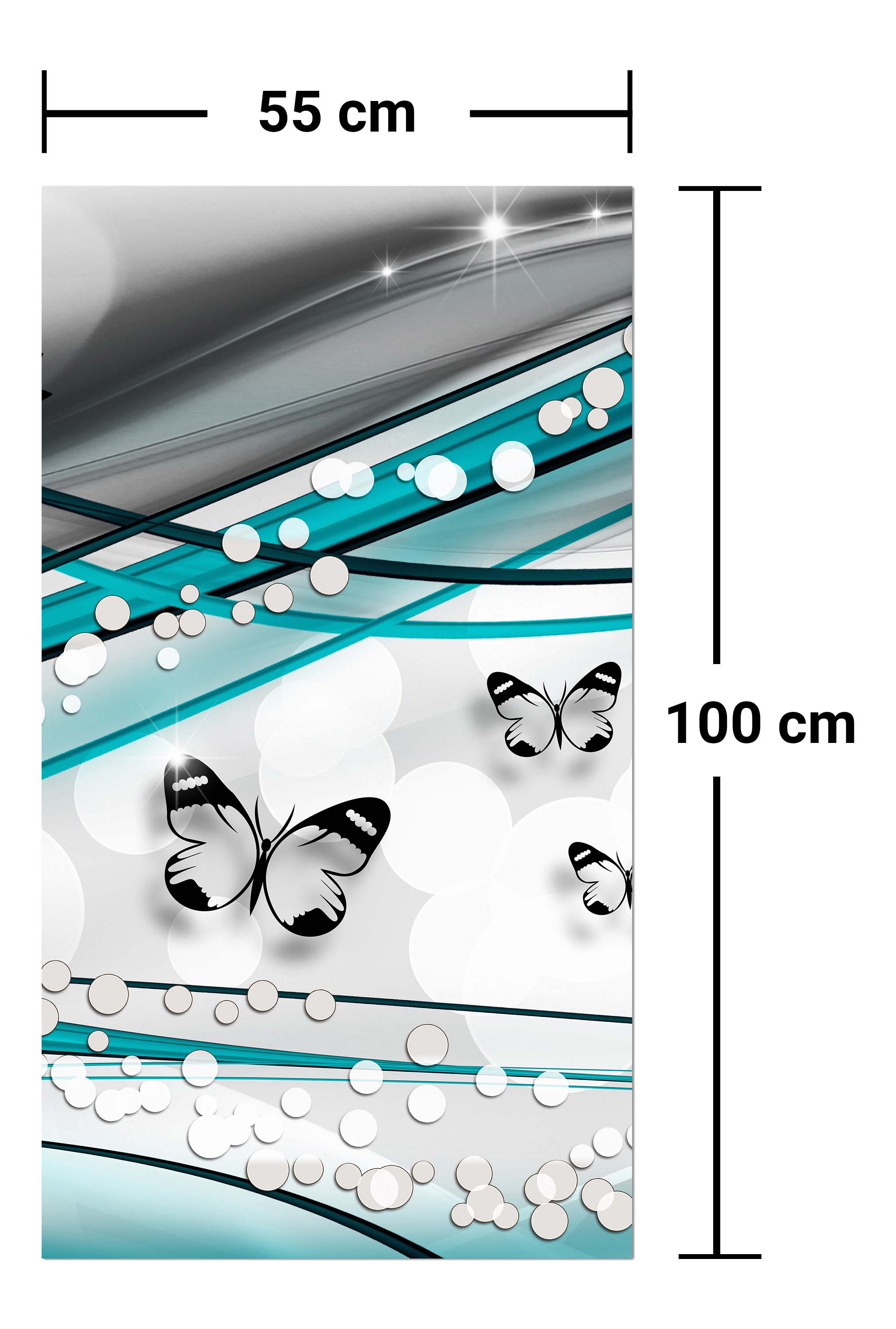 Garderobe Schmetterling Ranken Grün M0535 entdecken - Bild 7 Garderobe Schmetterling Ranken Grün M0535 entdecken - Bild 7