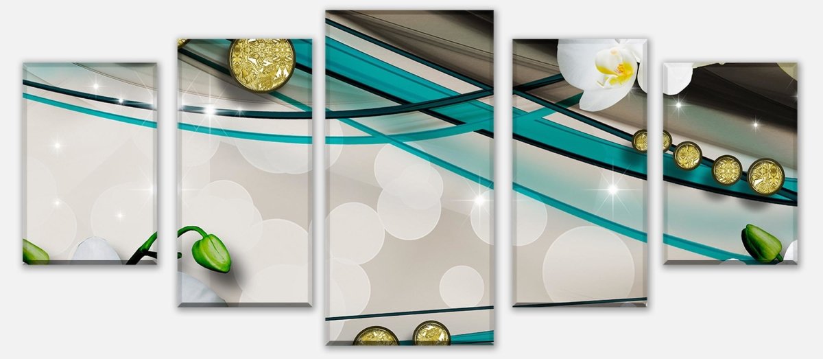 Leinwandbild Mehrteiler Diamant weiße Orchidee M0536 entdecken - Bild 1 Leinwandbild Mehrteiler Diamant weiße Orchidee M0536 entdecken - Bild 1