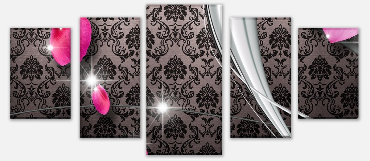 Leinwandbild Mehrteiler Blüten Ornament M0545 entdecken - Bild 1 Leinwandbild Mehrteiler Blüten Ornament M0545 entdecken - Bild 1