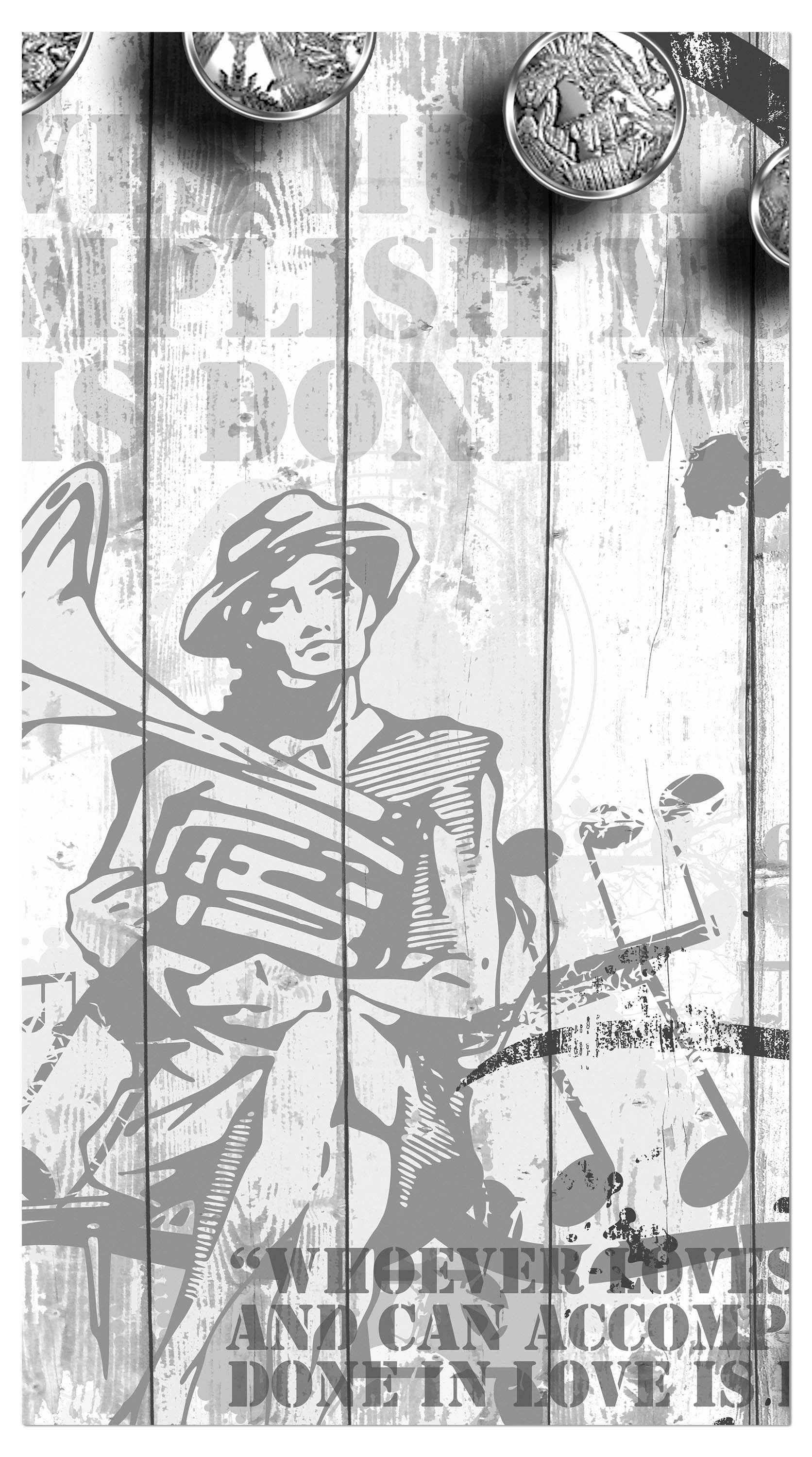 Garderobe Musik Style Blüten Rosa M0547 entdecken - Bild 4 Garderobe Musik Style Blüten Rosa M0547 entdecken - Bild 4