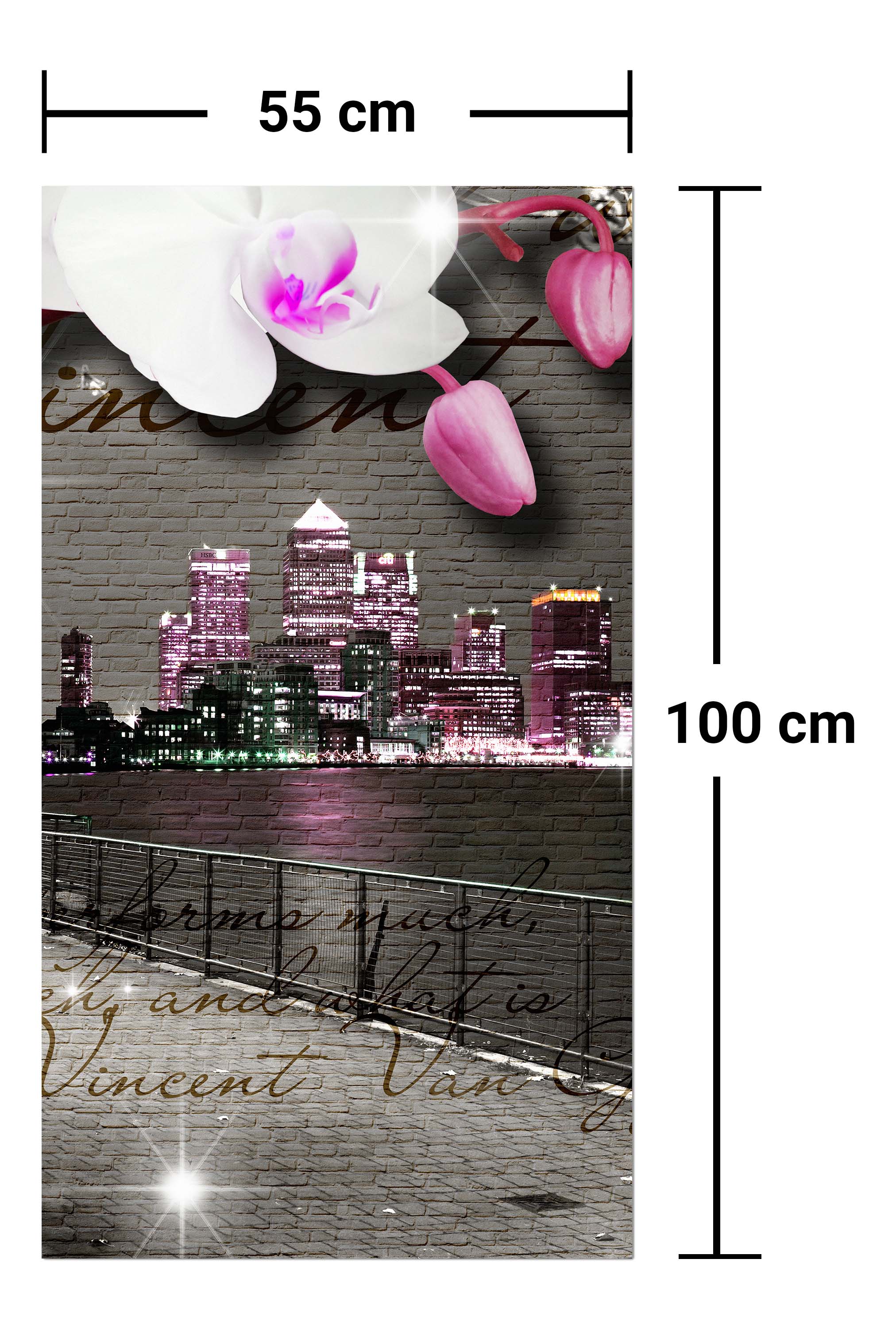 Garderobe Klinker Vintage Blüten Modern M0549 entdecken - Bild 7 Garderobe Klinker Vintage Blüten Modern M0549 entdecken - Bild 7