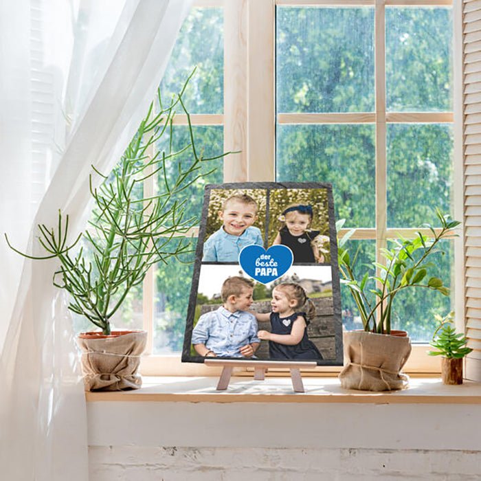 Schiefertafel Bester Papa M0550 - Bild 3 Schiefertafel Bester Papa M0550 - Bild 3