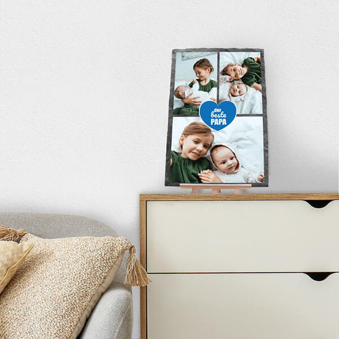 Schiefertafel Bester Papa M0550 - Bild 5 Schiefertafel Bester Papa M0550 - Bild 5