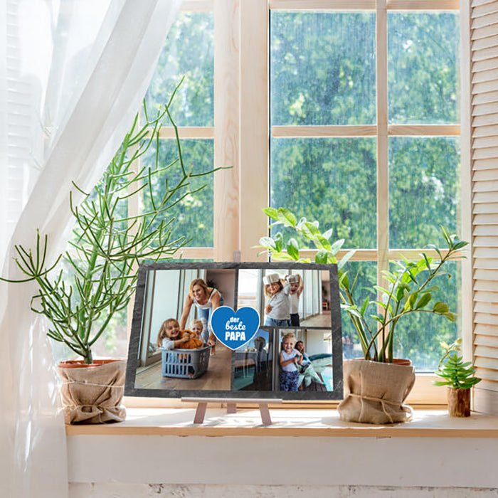 Schiefertafel Bester Papa M0551 - Bild 3 Schiefertafel Bester Papa M0551 - Bild 3