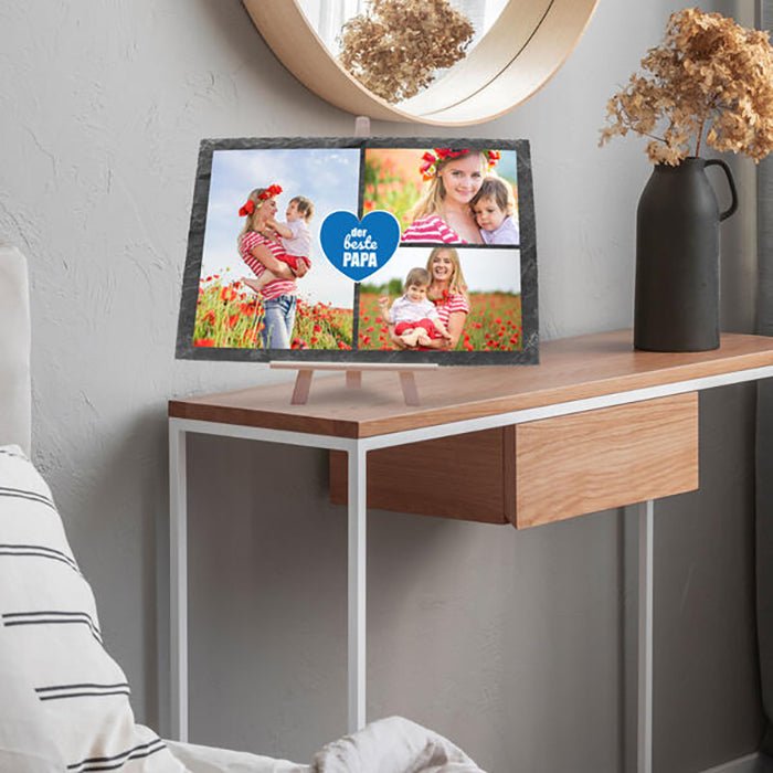 Schiefertafel Bester Papa M0551 - Bild 5 Schiefertafel Bester Papa M0551 - Bild 5