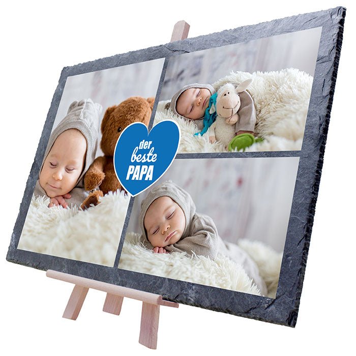 Schiefertafel Bester Papa M0551 - Bild 6 Schiefertafel Bester Papa M0551 - Bild 6