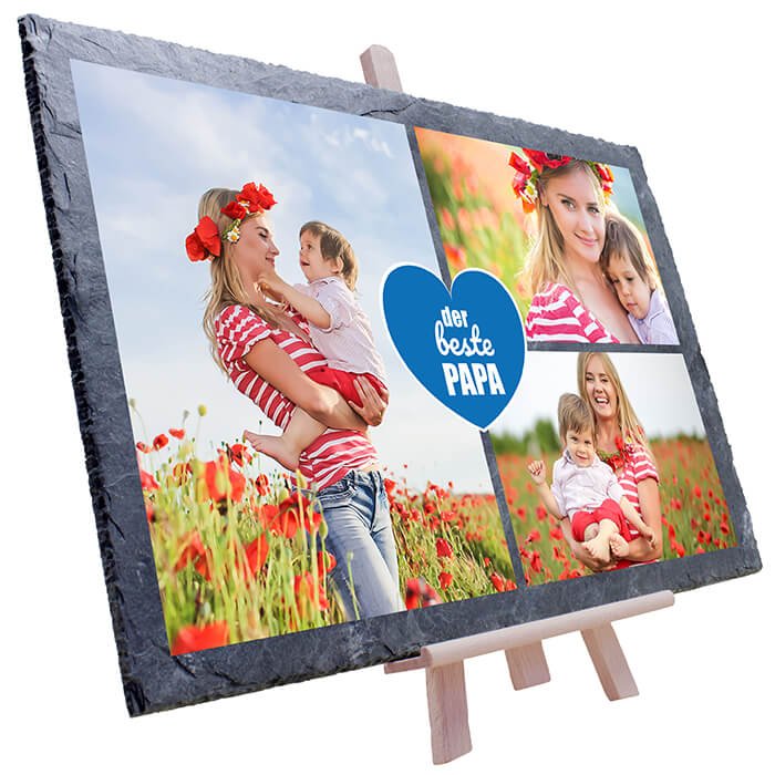 Schiefertafel Bester Papa M0551 - Bild 7 Schiefertafel Bester Papa M0551 - Bild 7