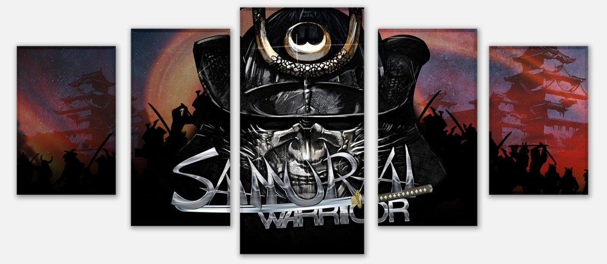 Leinwandbild Mehrteiler Samaurai Warrior M0560 entdecken - Bild 1 Leinwandbild Mehrteiler Samaurai Warrior M0560 entdecken - Bild 1