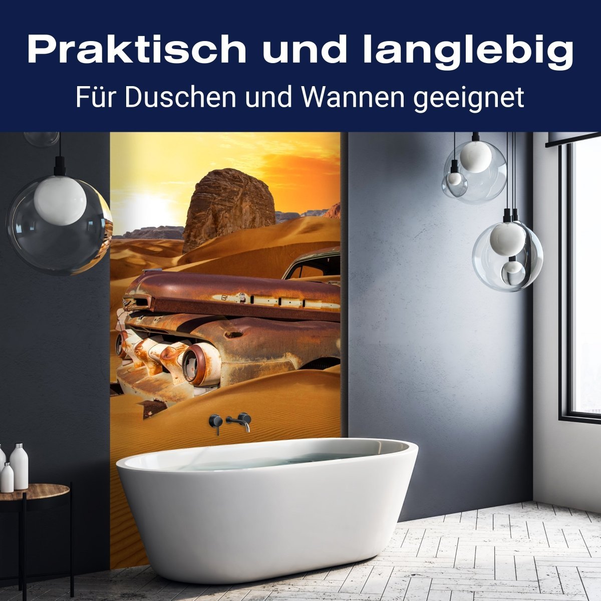 Duschwand Altes Auto M0564 entdecken - Bild 3 Duschwand Altes Auto M0564 entdecken - Bild 3