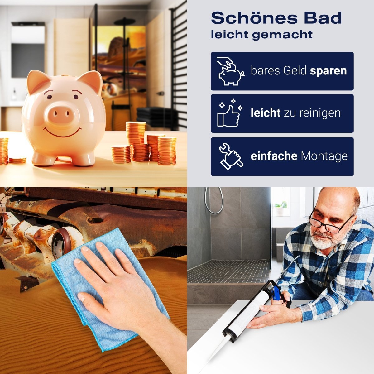 Duschwand Altes Auto M0564 entdecken - Bild 7 Duschwand Altes Auto M0564 entdecken - Bild 7