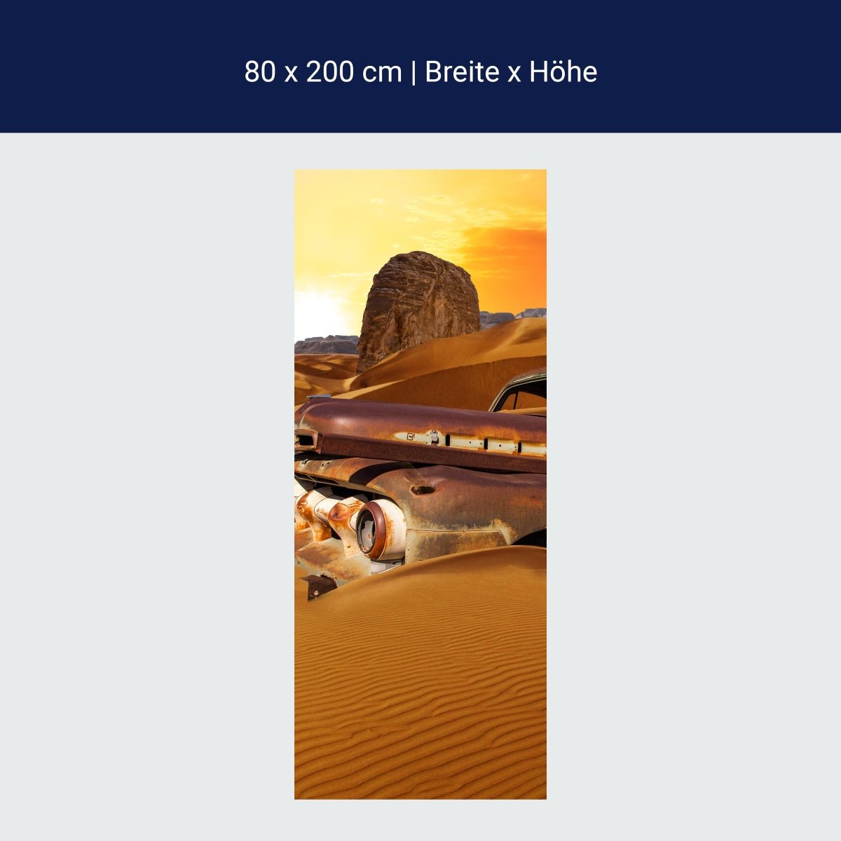 Duschwand Altes Auto M0564 Duschwand Altes Auto M0564