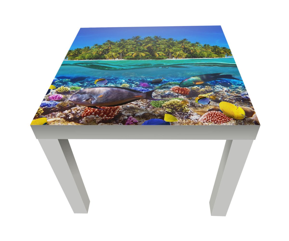 Beistelltisch Insel in der Karibik M0567 entdecken - Bild 1 Beistelltisch Insel in der Karibik M0567 entdecken - Bild 1