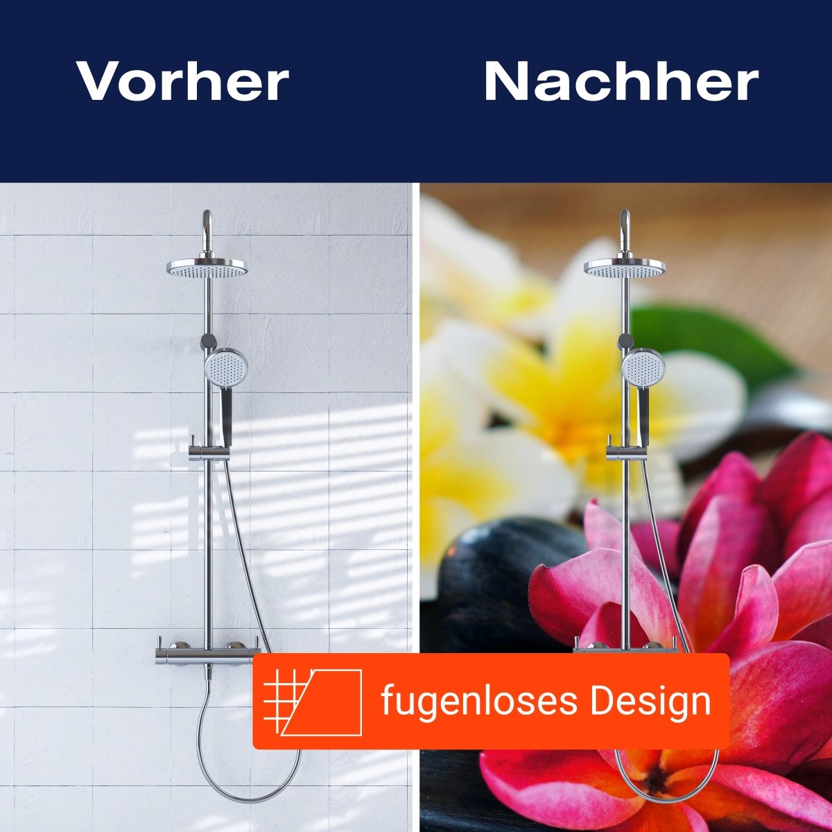 Duschwand Fangipani Blumen M0570 entdecken - Bild 9 Duschwand Fangipani Blumen M0570 entdecken - Bild 9