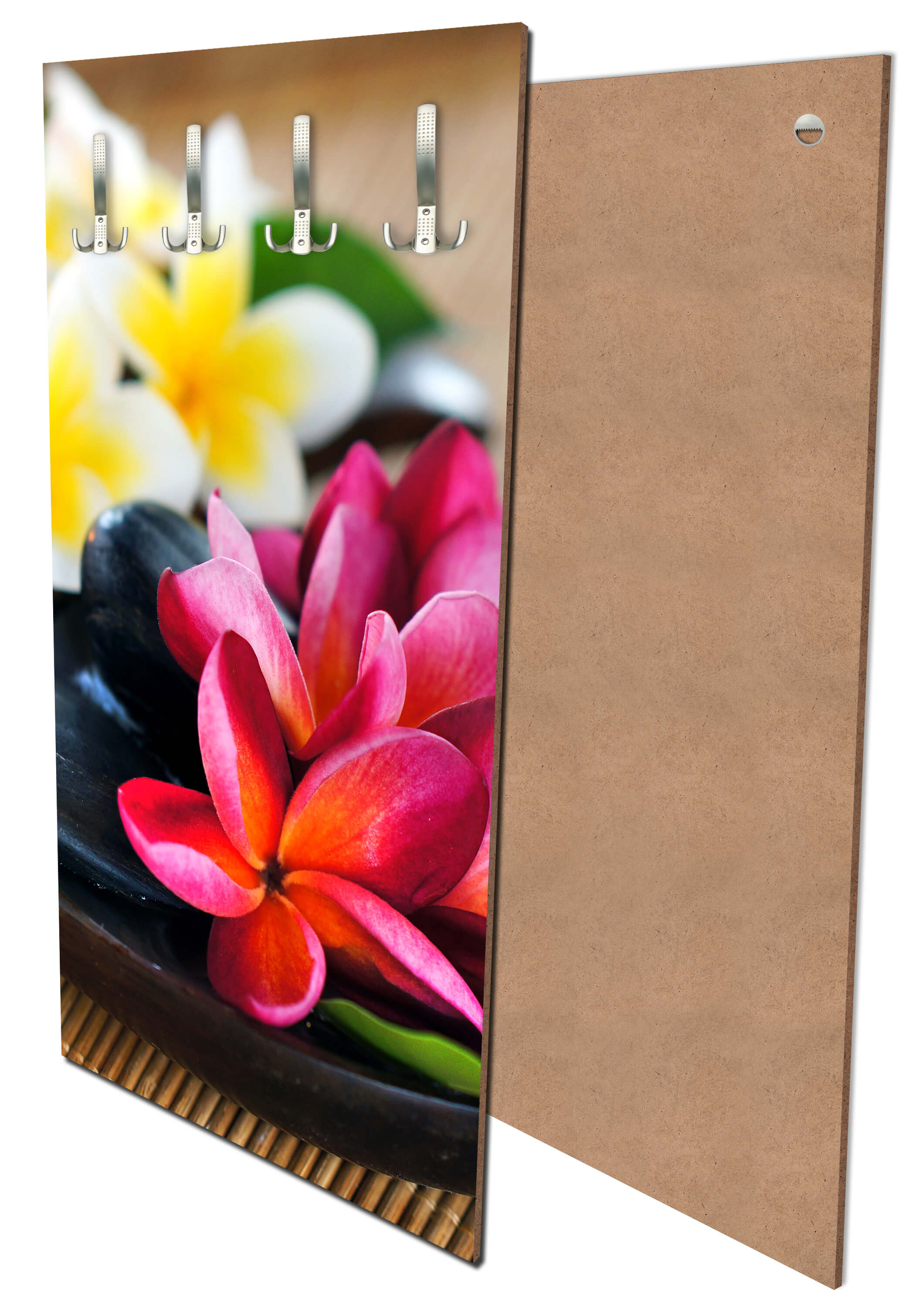 Garderobe Fangipani Blumen M0570 entdecken - Bild 1 Garderobe Fangipani Blumen M0570 entdecken - Bild 1