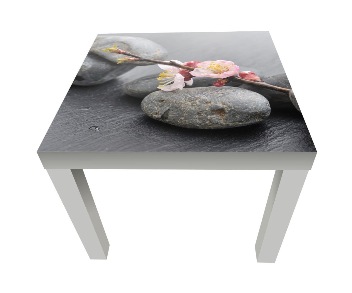 Beistelltisch Blumenast und Steine M0571 entdecken - Bild 1 Beistelltisch Blumenast und Steine M0571 entdecken - Bild 1