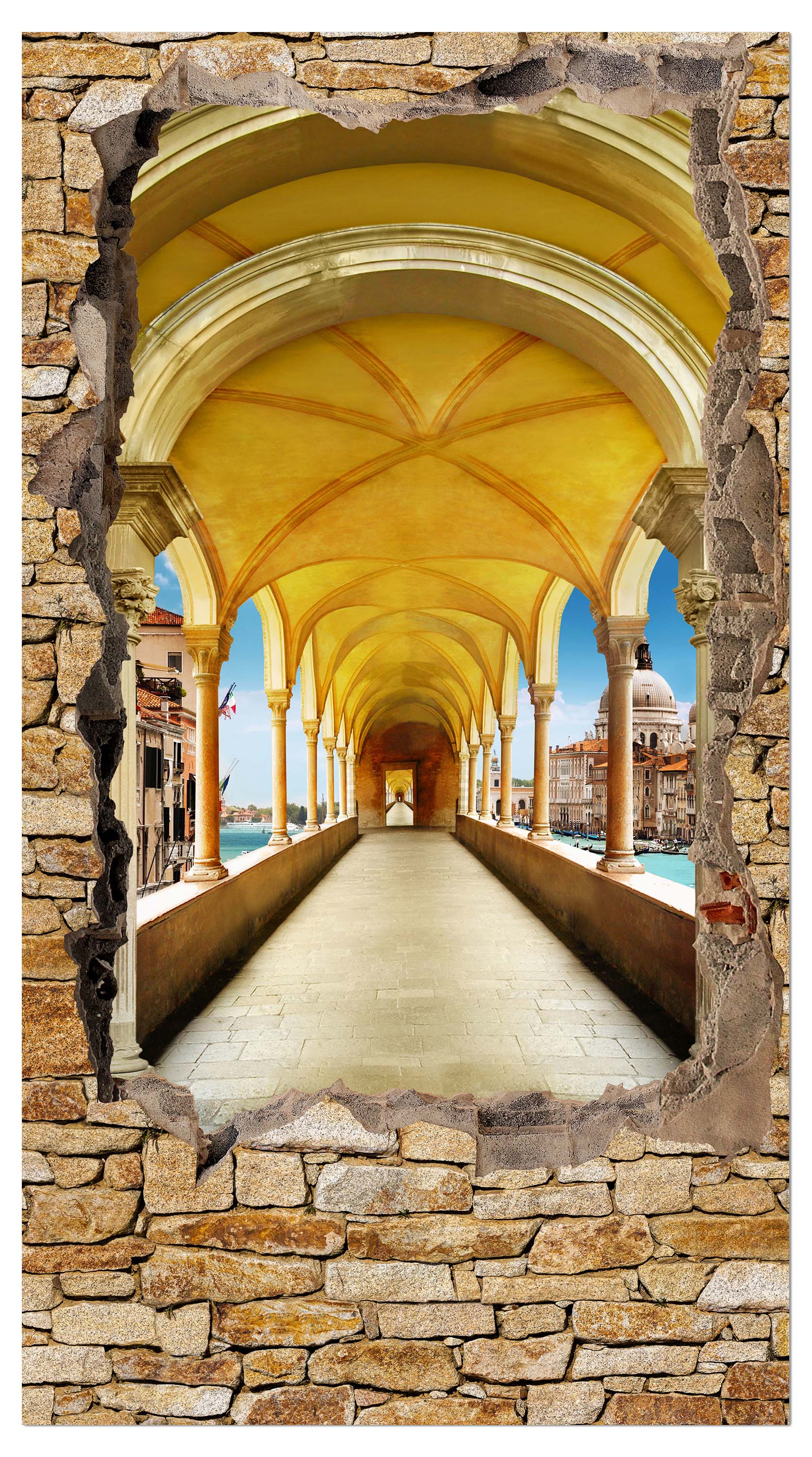 Garderobe Mauerloch mit Tunnel M0574 entdecken - Bild 4 Garderobe Mauerloch mit Tunnel M0574 entdecken - Bild 4