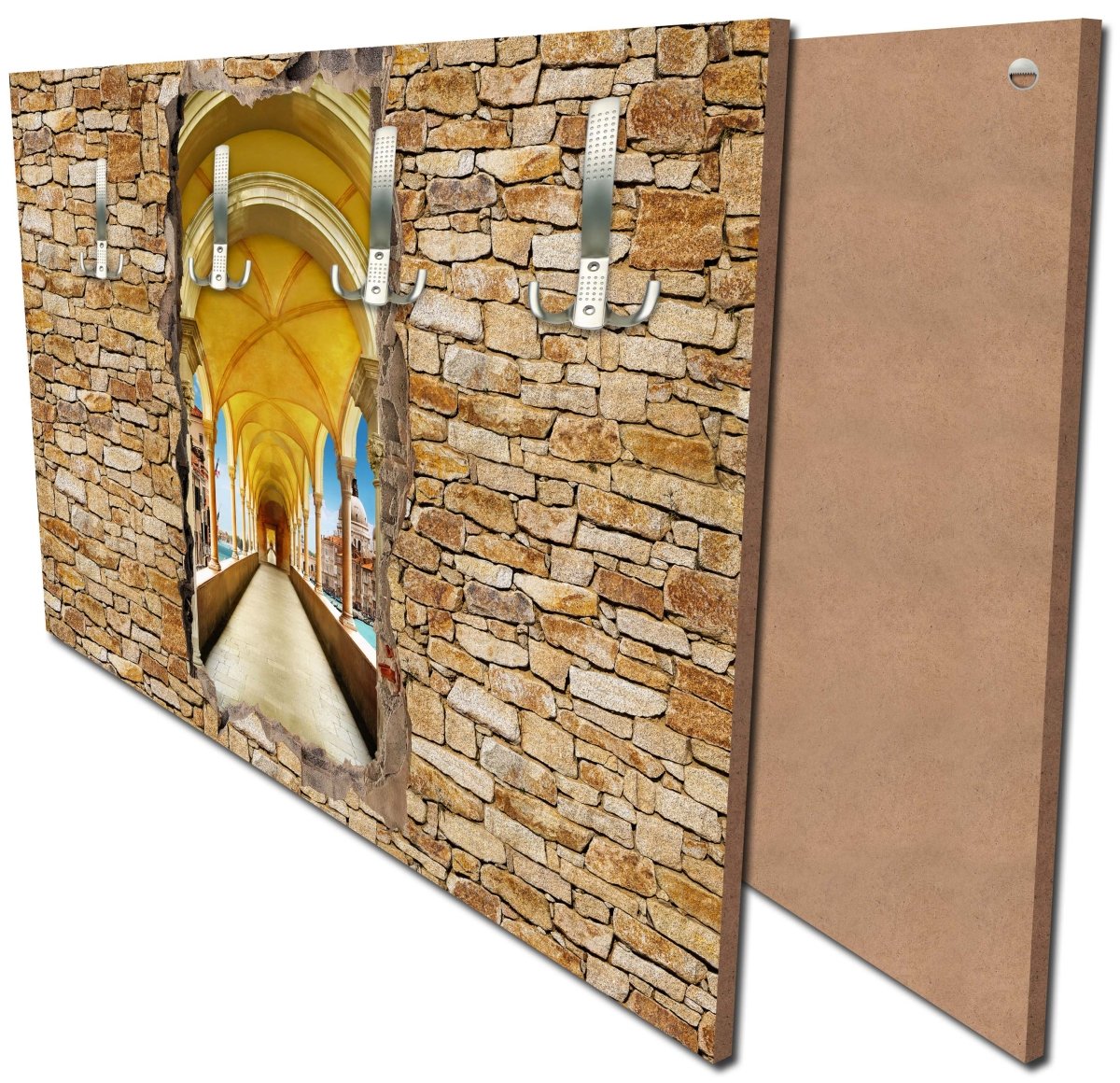 Garderobe Mauerloch mit Tunnel M0574 Garderobe Mauerloch mit Tunnel M0574