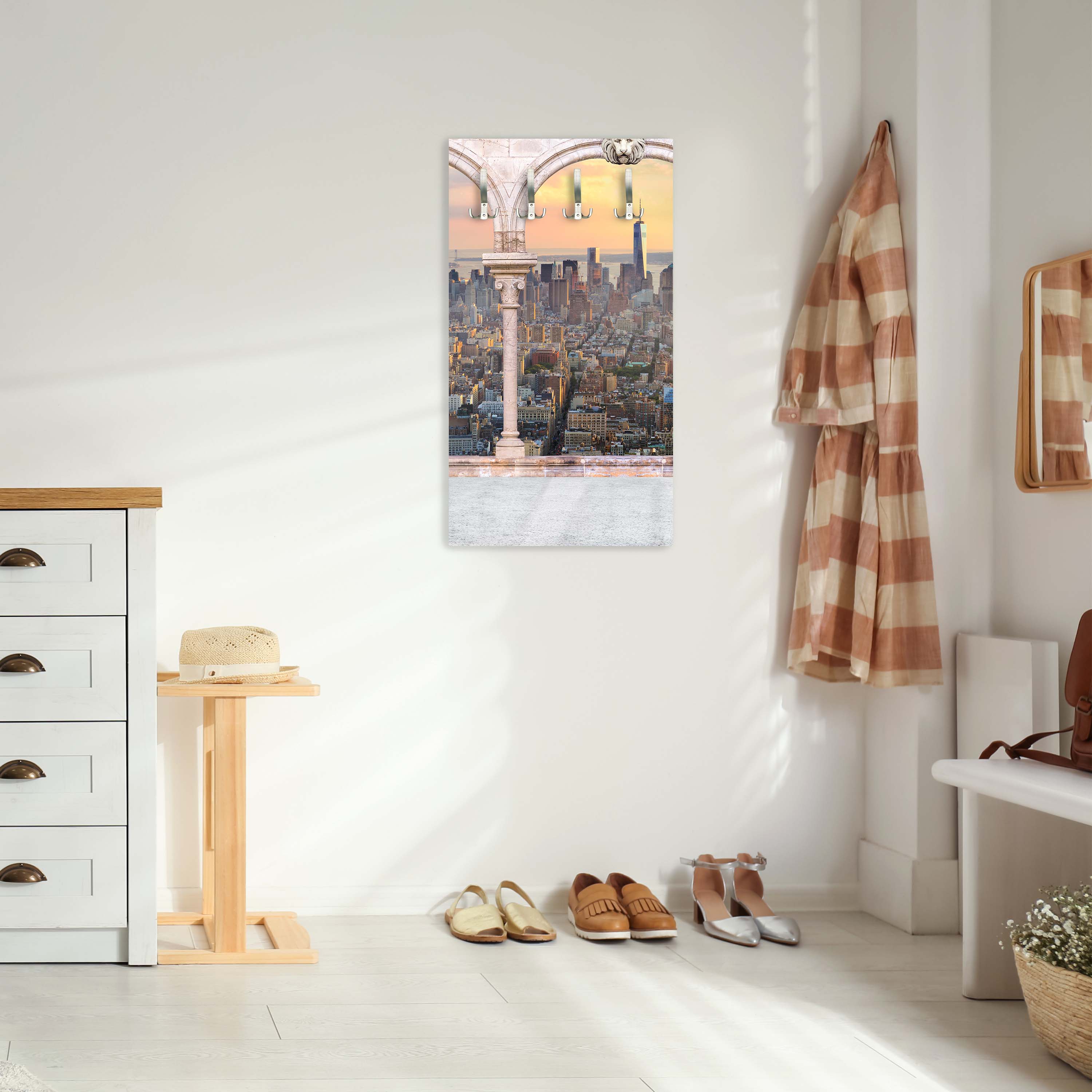 Garderobe Spalten balkon mit aussicht auf Manhattan M0575 entdecken - Bild 3 Garderobe Spalten balkon mit aussicht auf Manhattan M0575 entdecken - Bild 3