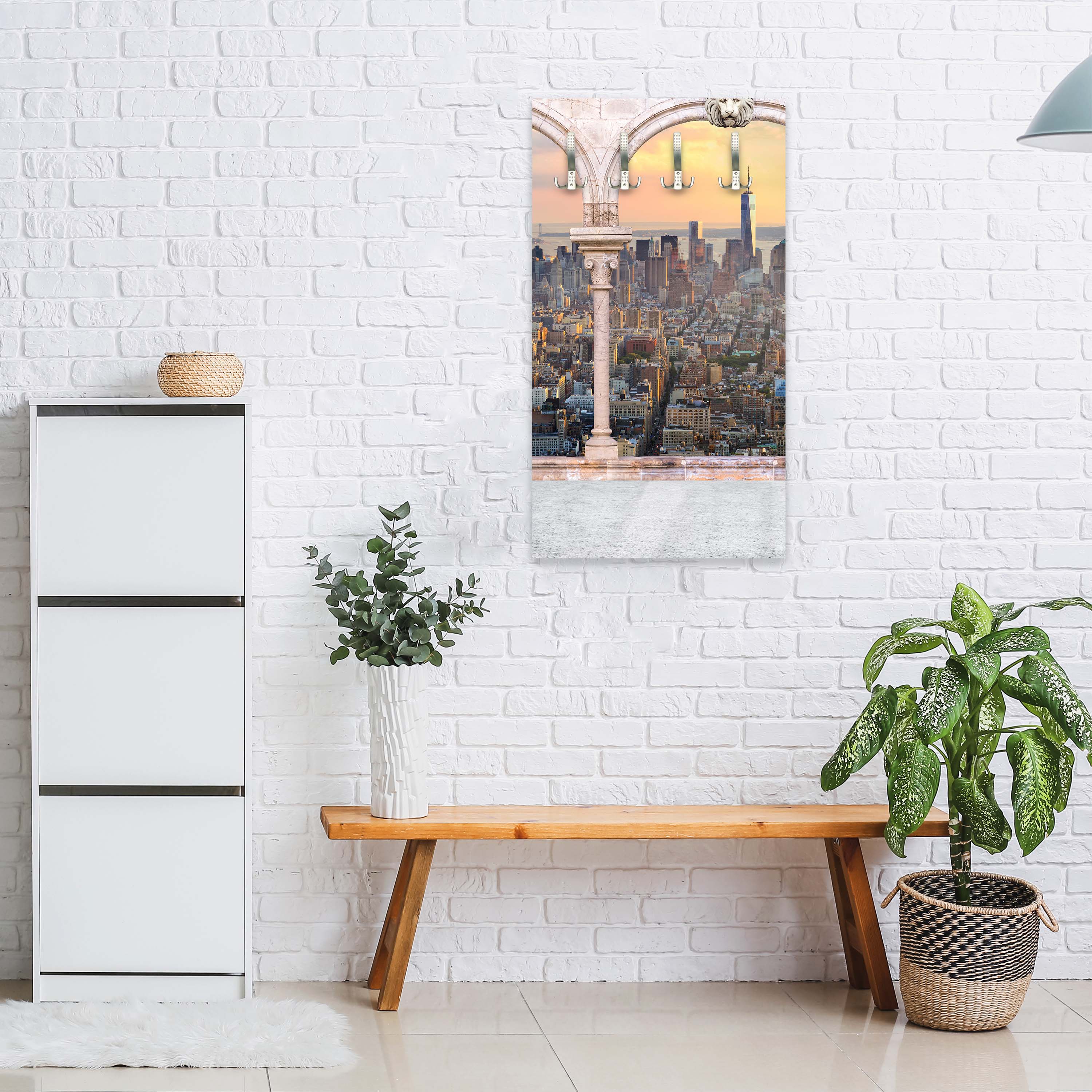 Garderobe Spalten balkon mit aussicht auf Manhattan M0575 entdecken - Bild 5 Garderobe Spalten balkon mit aussicht auf Manhattan M0575 entdecken - Bild 5