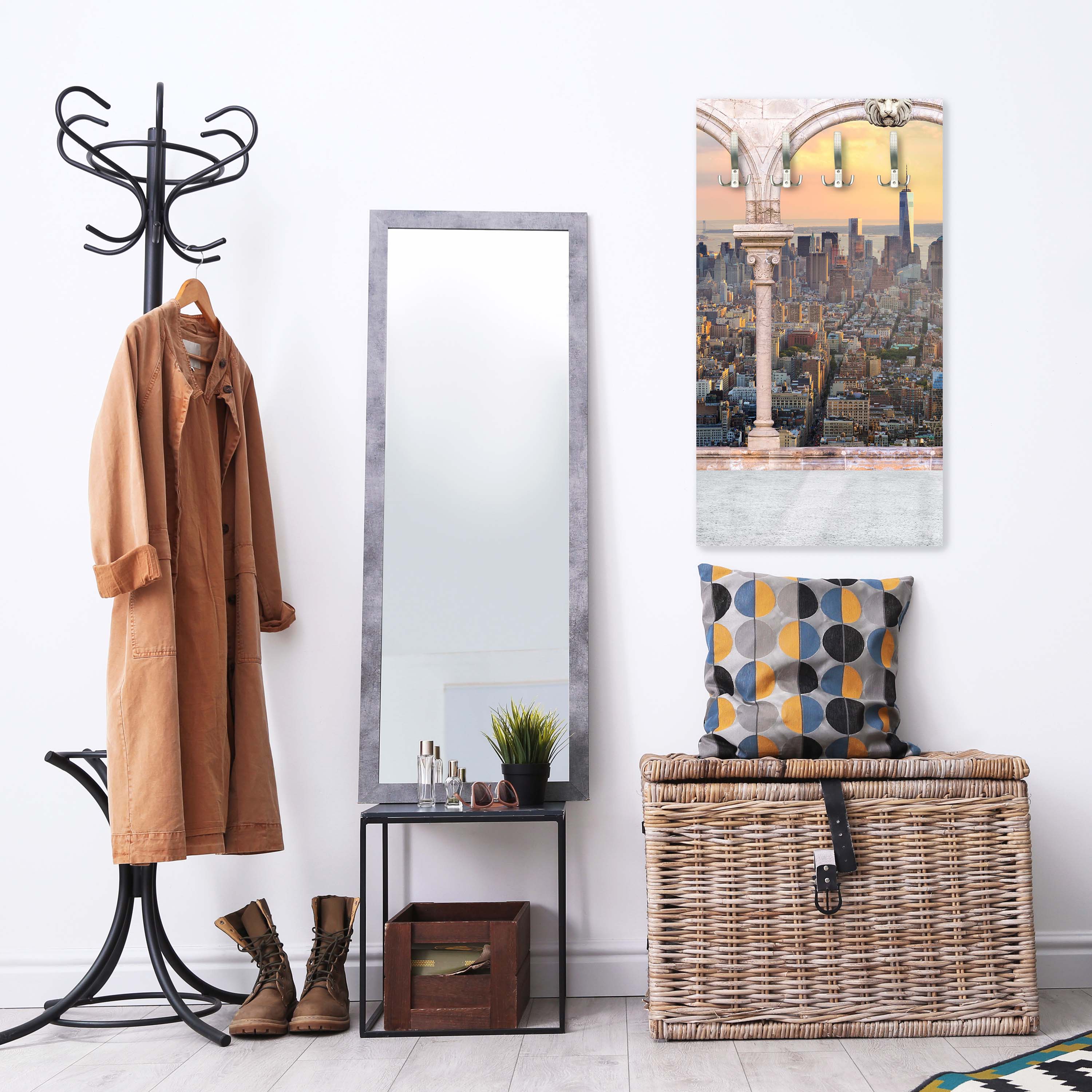 Garderobe Spalten balkon mit aussicht auf Manhattan M0575 entdecken - Bild 6 Garderobe Spalten balkon mit aussicht auf Manhattan M0575 entdecken - Bild 6