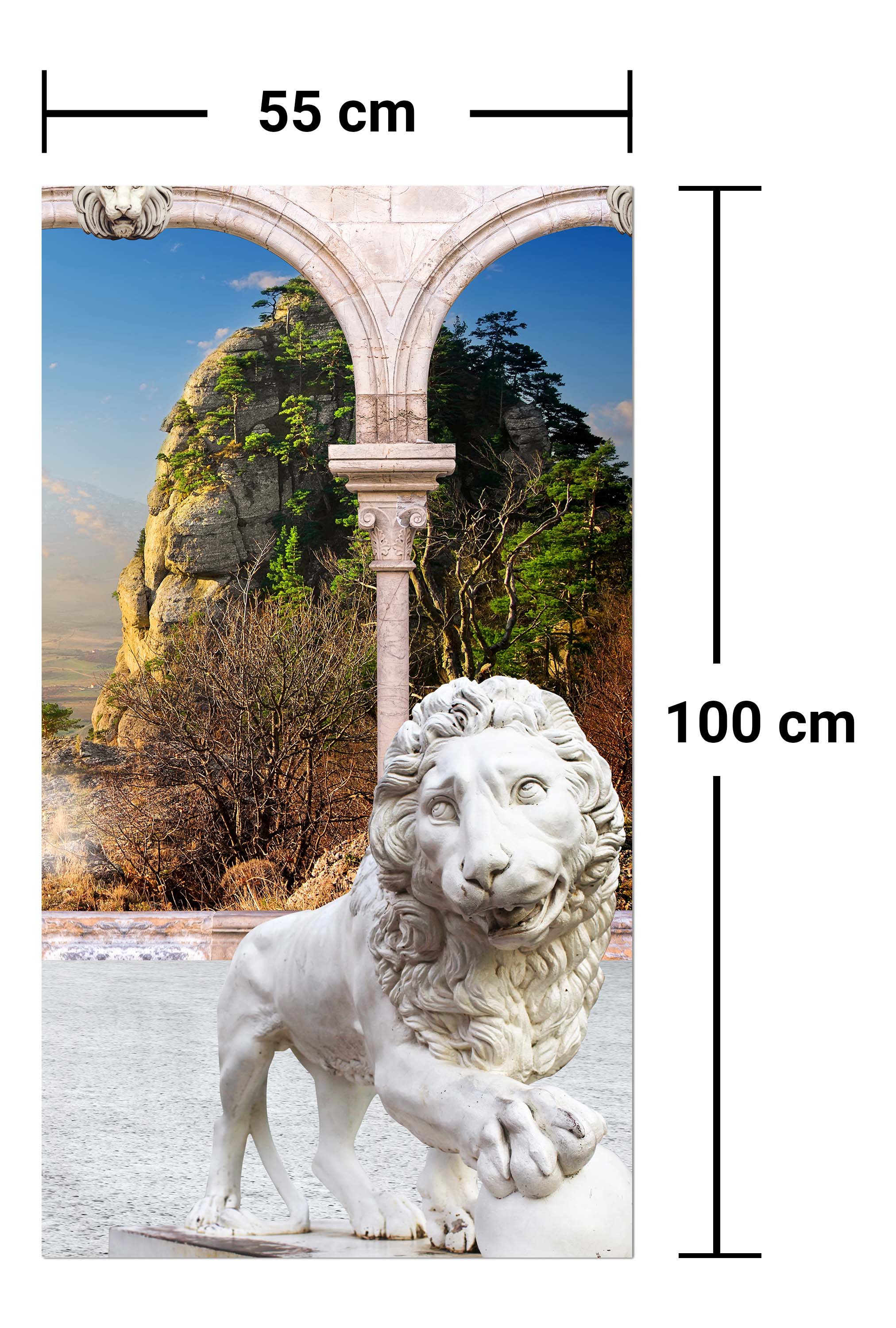 Garderobe Spalten mit Löwen M0578 entdecken - Bild 7 Garderobe Spalten mit Löwen M0578 entdecken - Bild 7