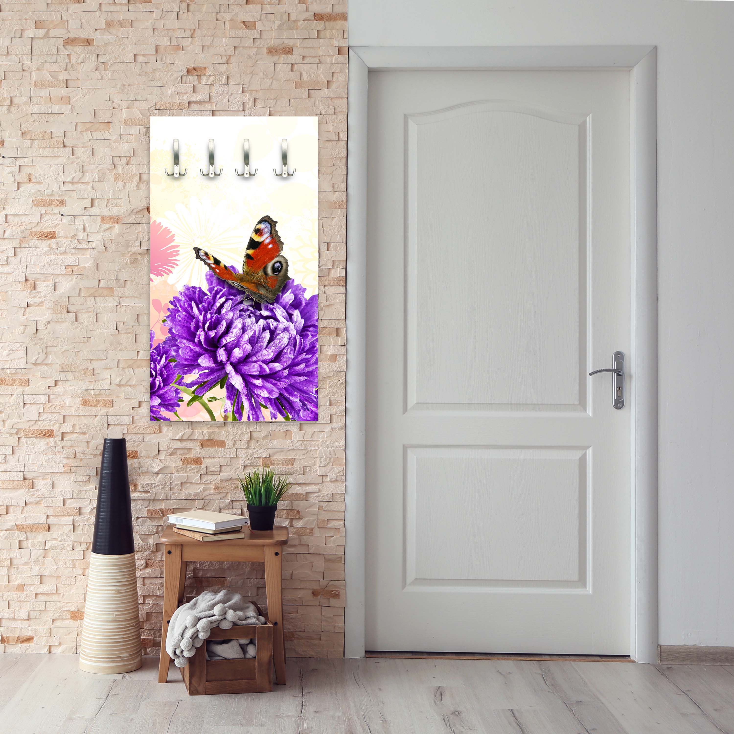 Garderobe Schmetterlinge M0579 entdecken - Bild 6 Garderobe Schmetterlinge M0579 entdecken - Bild 6