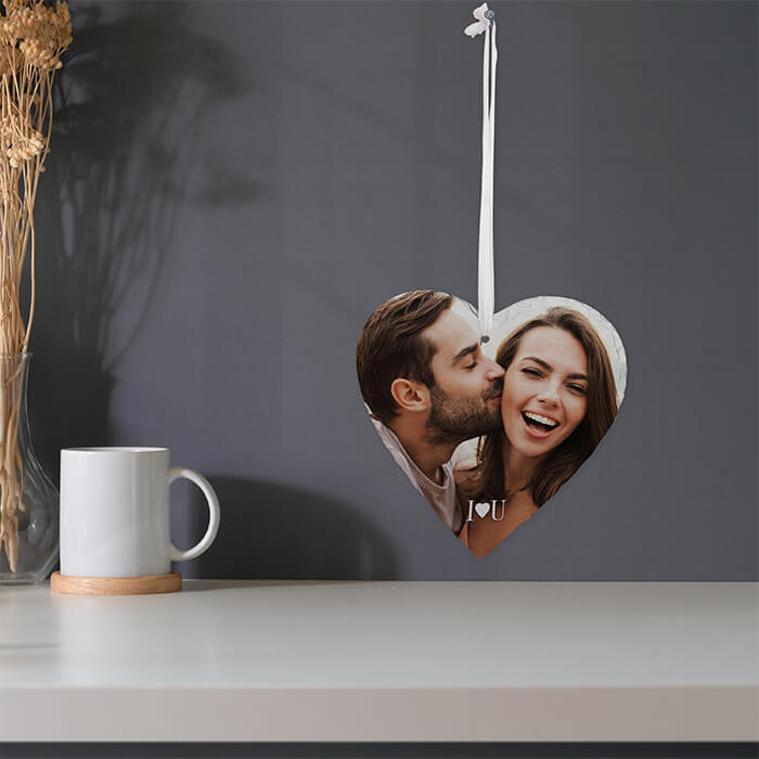 Schieferherz mit Foto M0590 - Bild 5 Schieferherz mit Foto M0590 - Bild 5