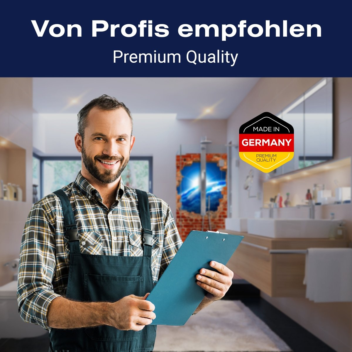 Duschwand Sonnenaufgang Erde Weltall - Backstein M0612 entdecken - Bild 5 Duschwand Sonnenaufgang Erde Weltall - Backstein M0612 entdecken - Bild 5