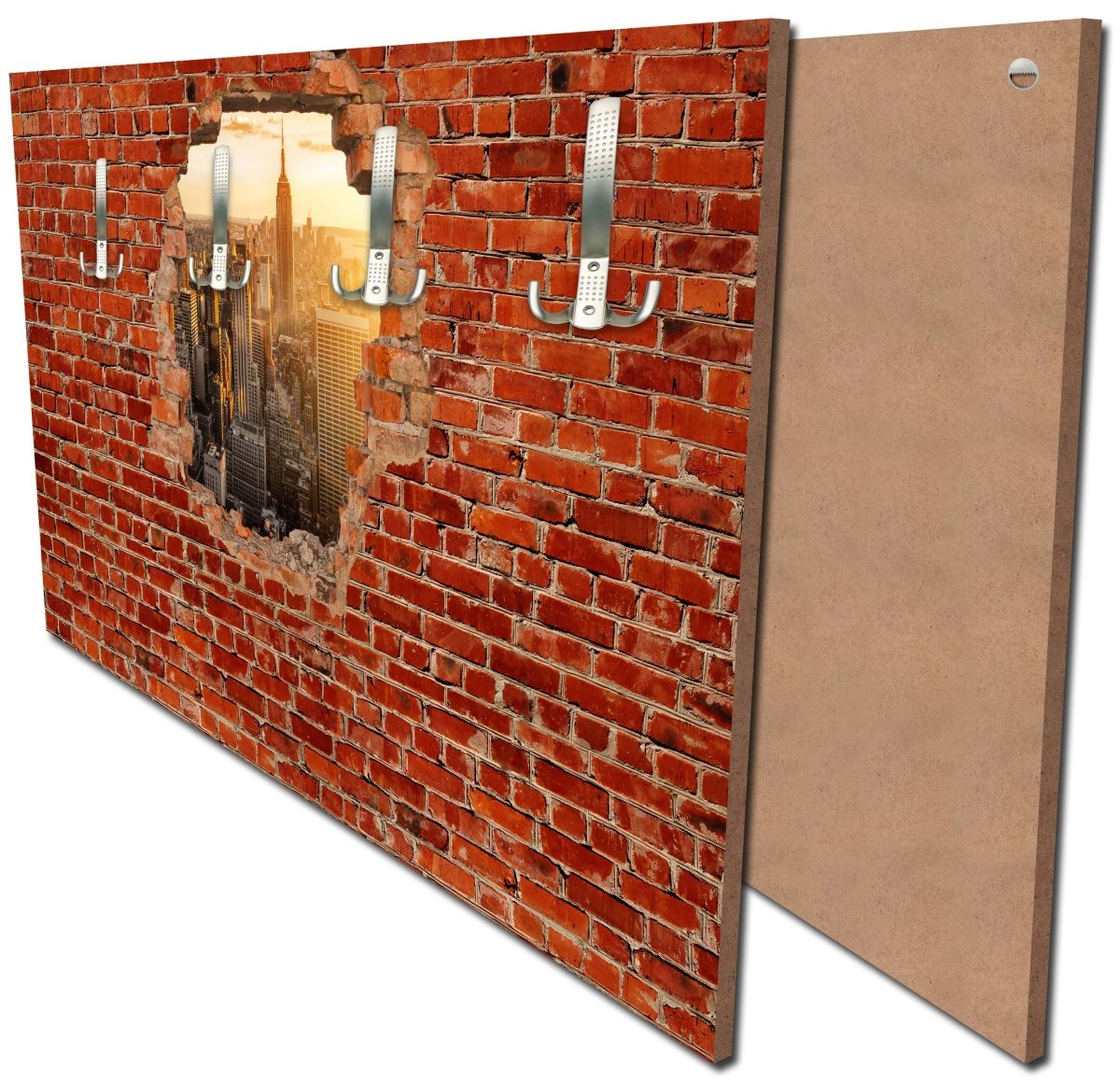 Garderobe New York - Roter Backstein M0616 Garderobe New York - Roter Backstein M0616